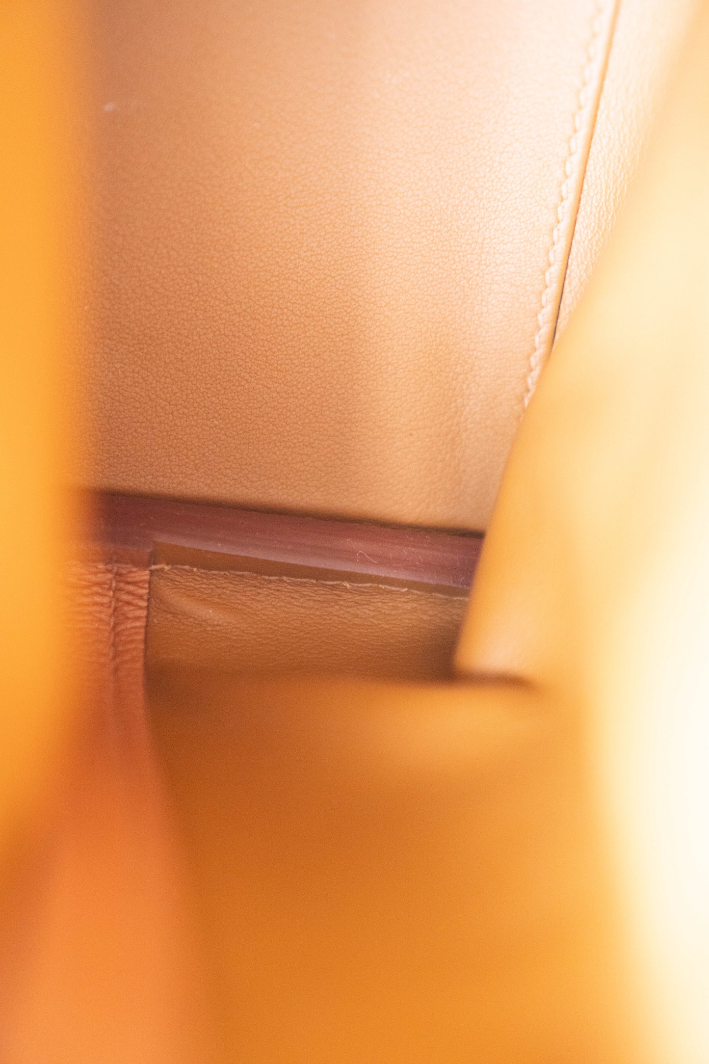 Mini 24/24 in Gold Calfskin With Gold Hardware