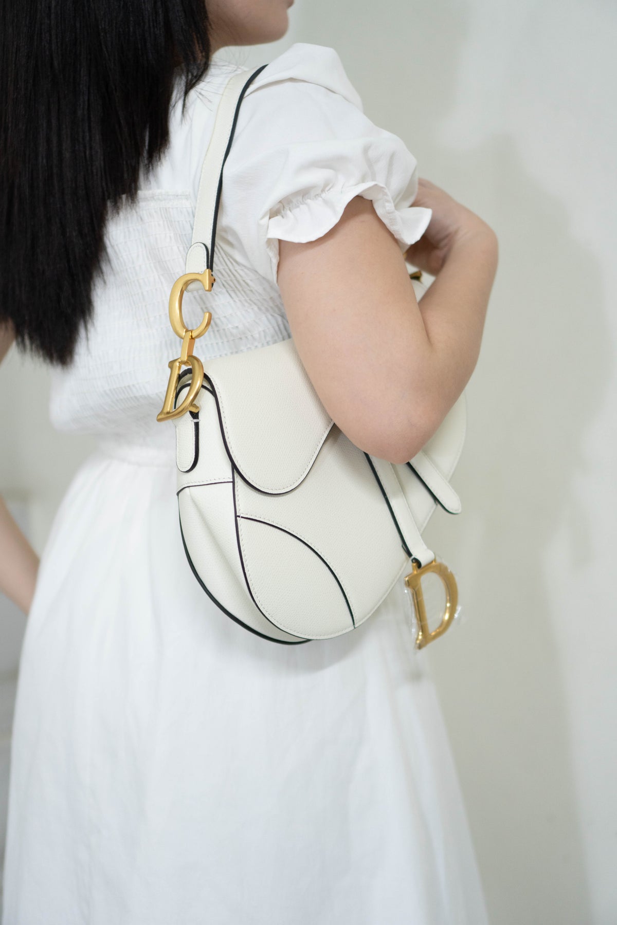 Saddle Bag – Latte Grained Calfskin