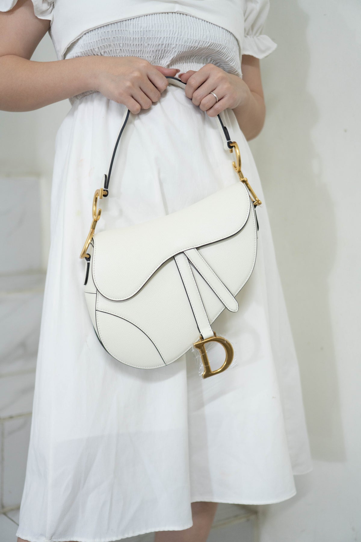 Saddle Bag – Latte Grained Calfskin