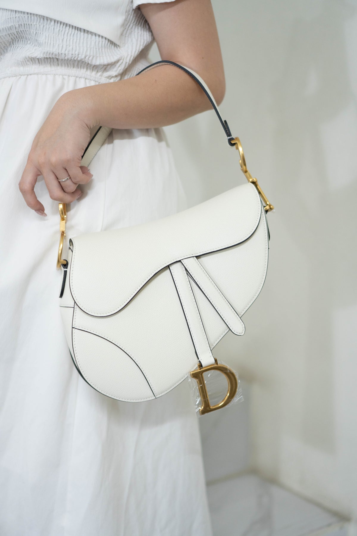 Saddle Bag – Latte Grained Calfskin