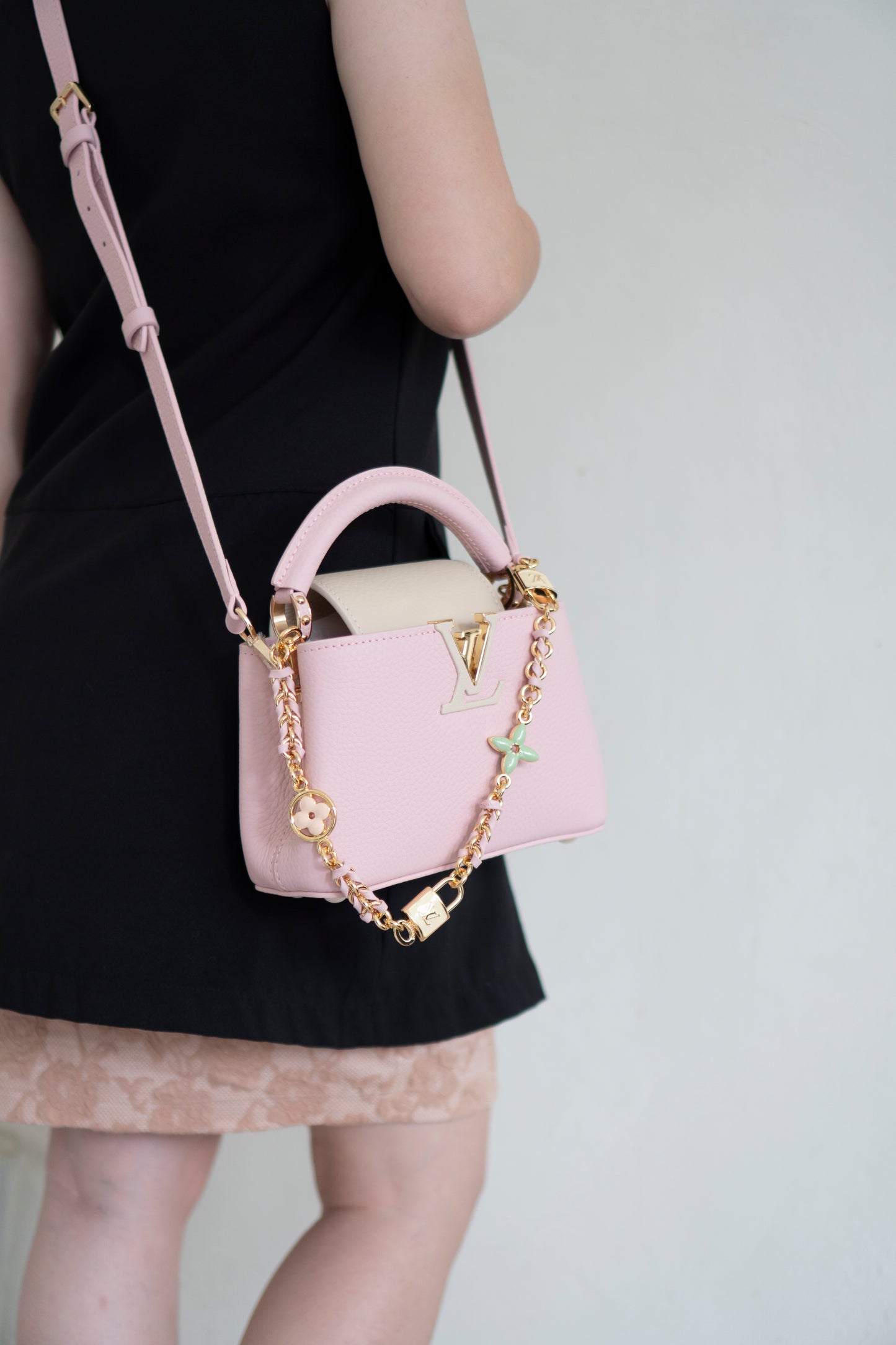 Capucine Mini Top Handle – Light Bliss Pink Taurillon Leather