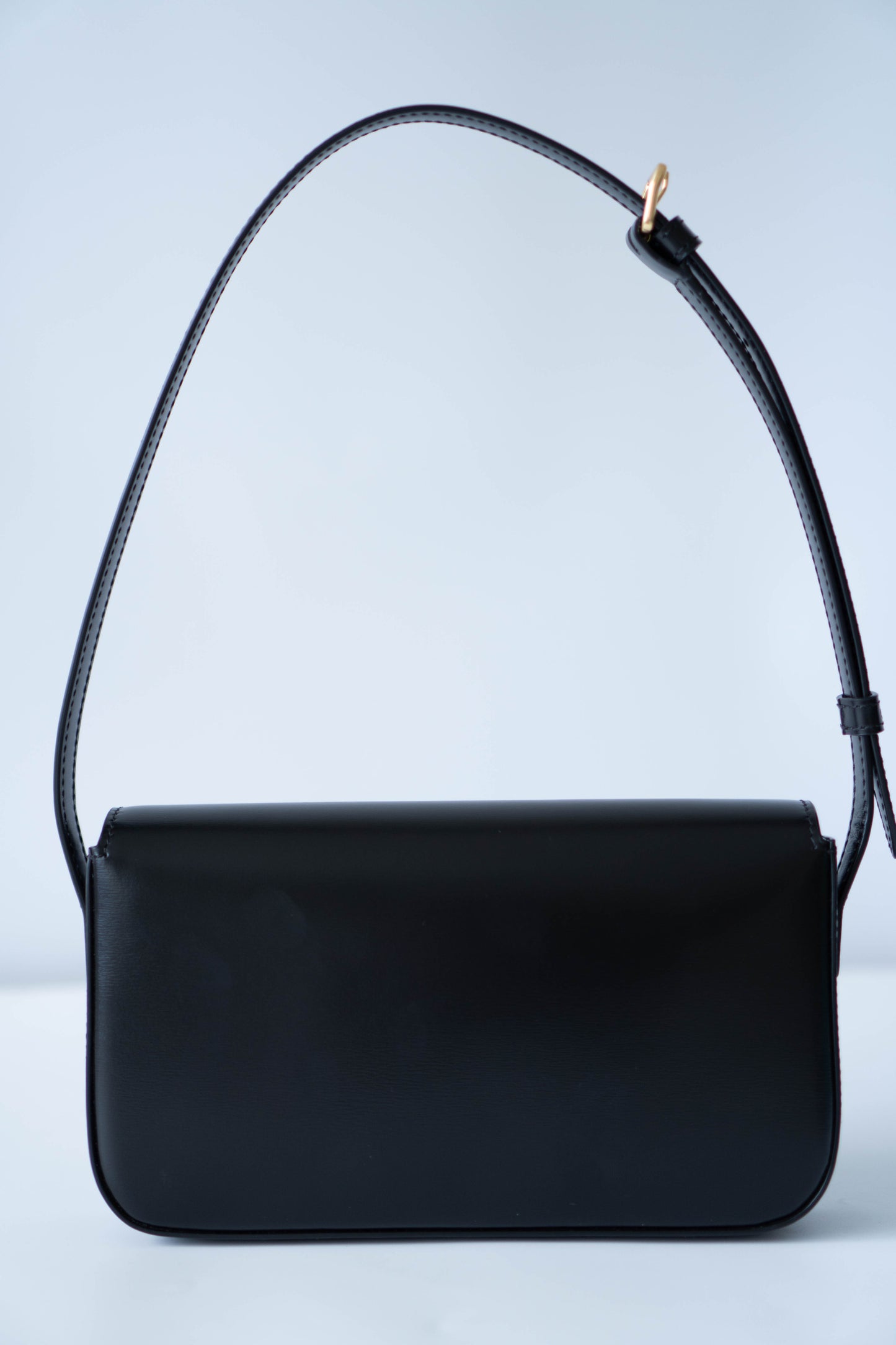 Claud Triomphe in Shiny Calfskin with Gold Hardware