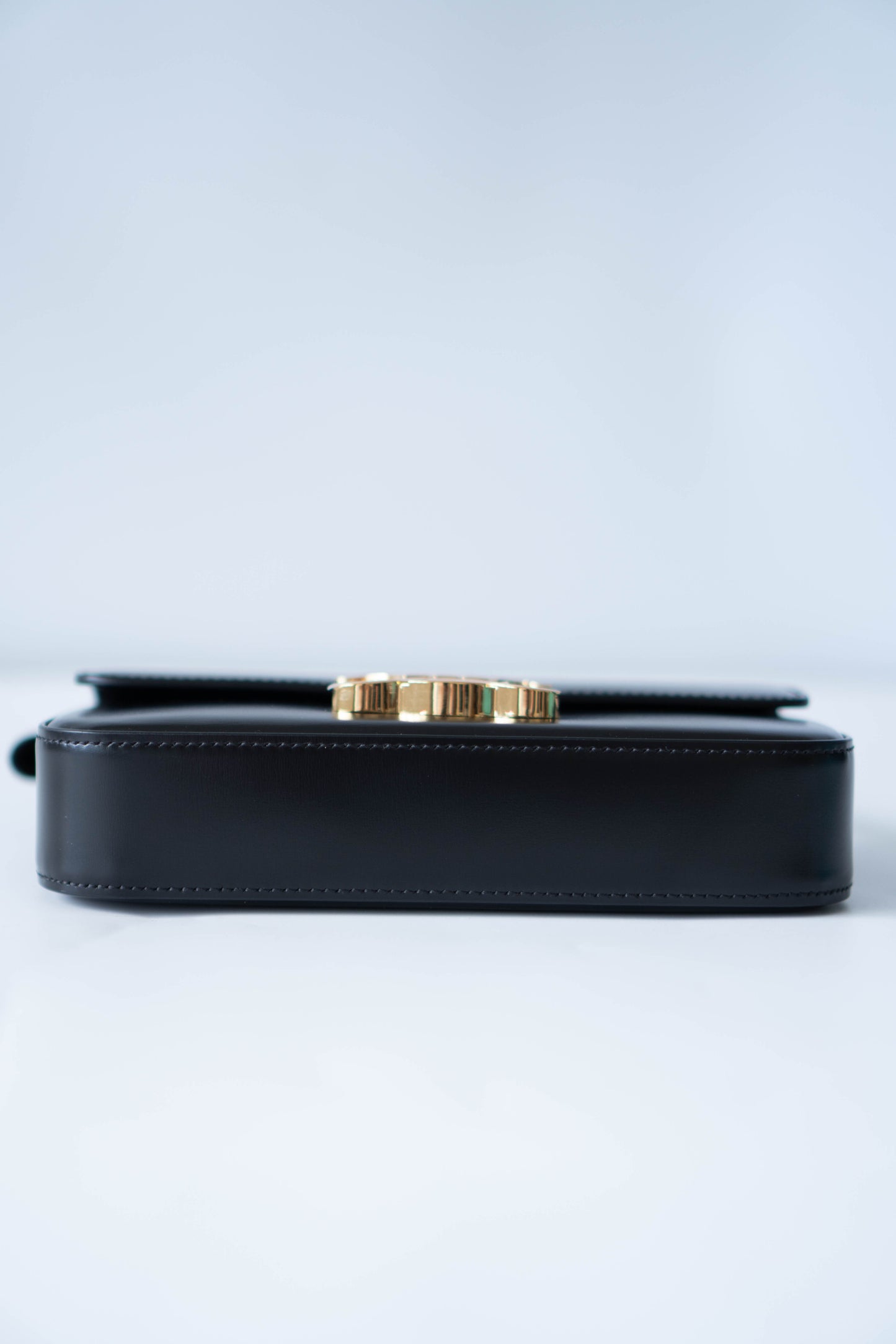 Claud Triomphe in Shiny Calfskin with Gold Hardware
