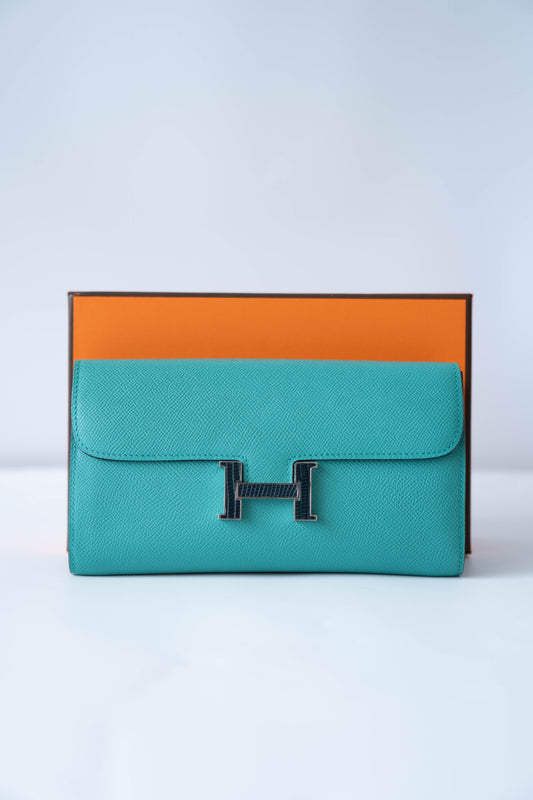 Constanc Wallet To Go Touch Vert Jade Epsom Palladium Hardware
