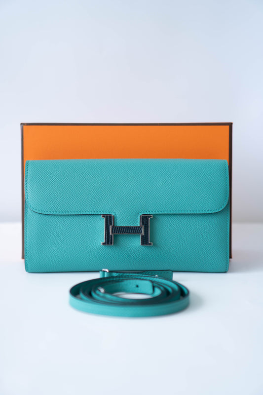 Constanc Wallet To Go Touch Vert Jade Epsom Palladium Hardware