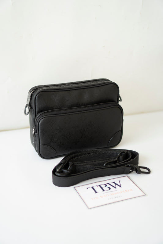 Nil Messenger Bag – Monogram Midnight Canvas