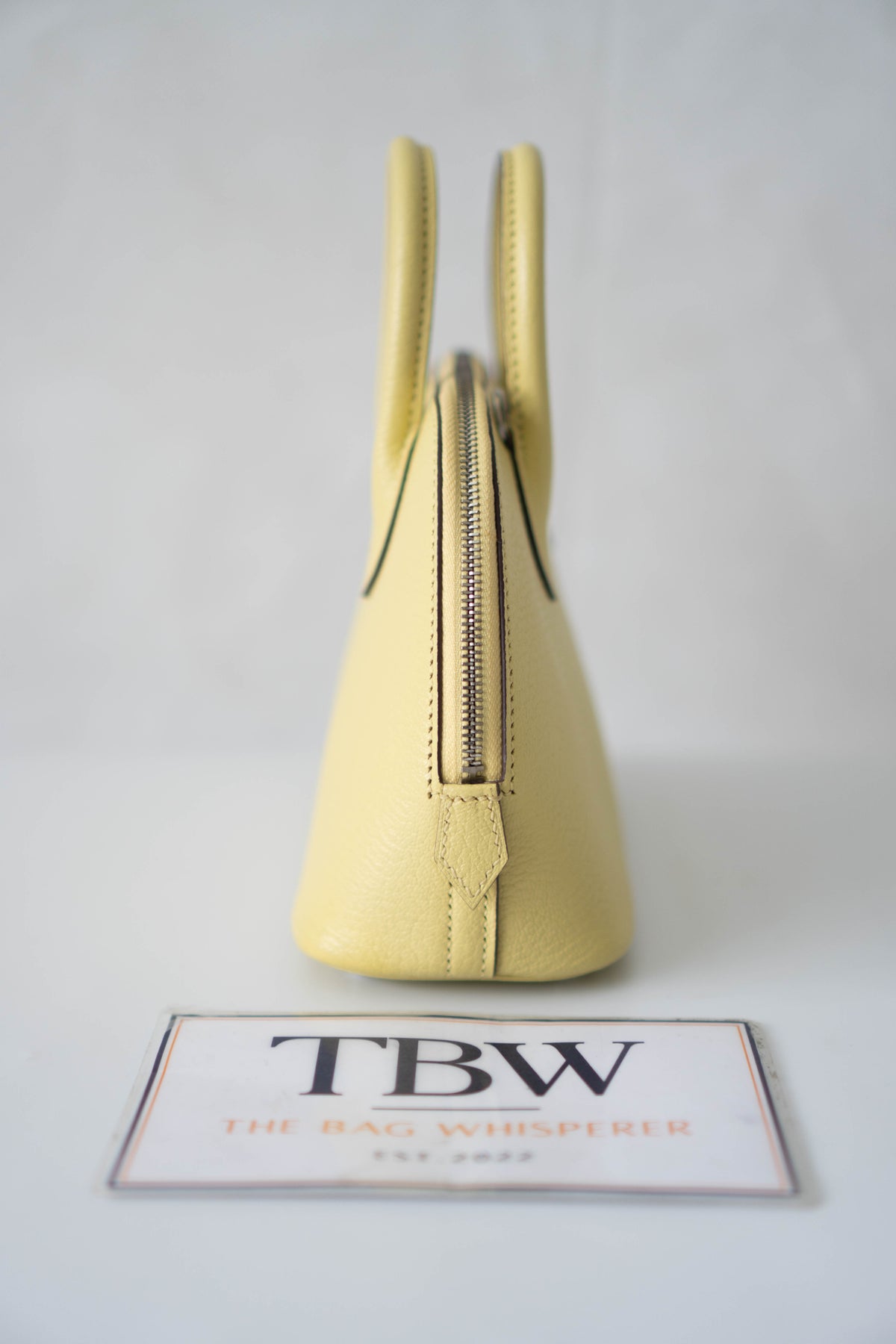 Bolide 1923 Mini Bag – Pastel Yellow Evercolor Leather