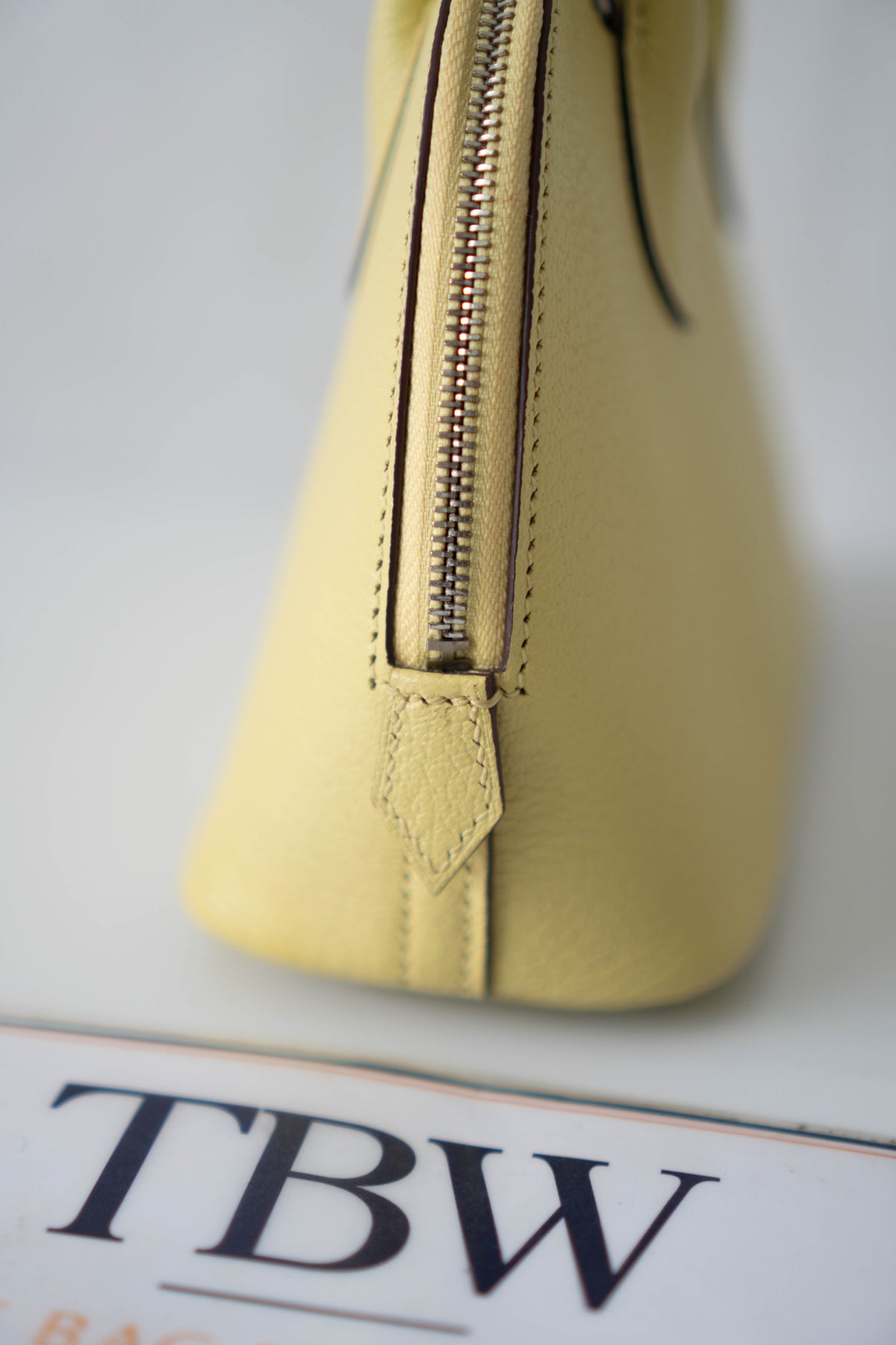 Bolide 1923 Mini Bag – Pastel Yellow Evercolor Leather