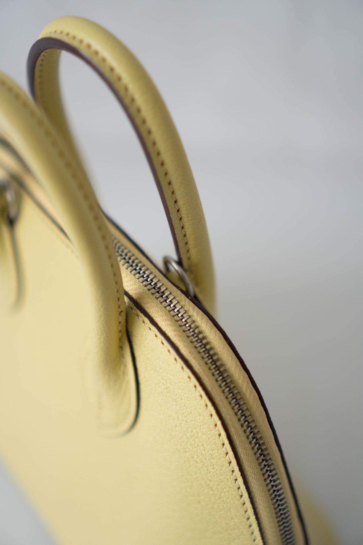 Bolide 1923 Mini Bag – Pastel Yellow Evercolor Leather