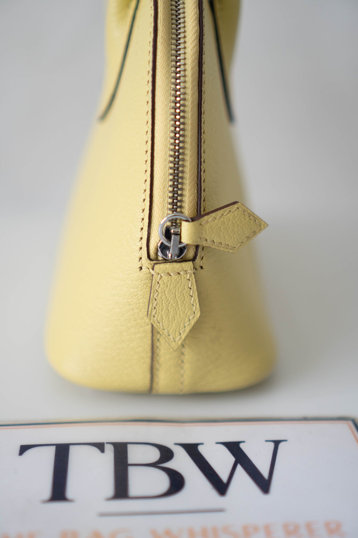 Bolide 1923 Mini Bag – Pastel Yellow Evercolor Leather