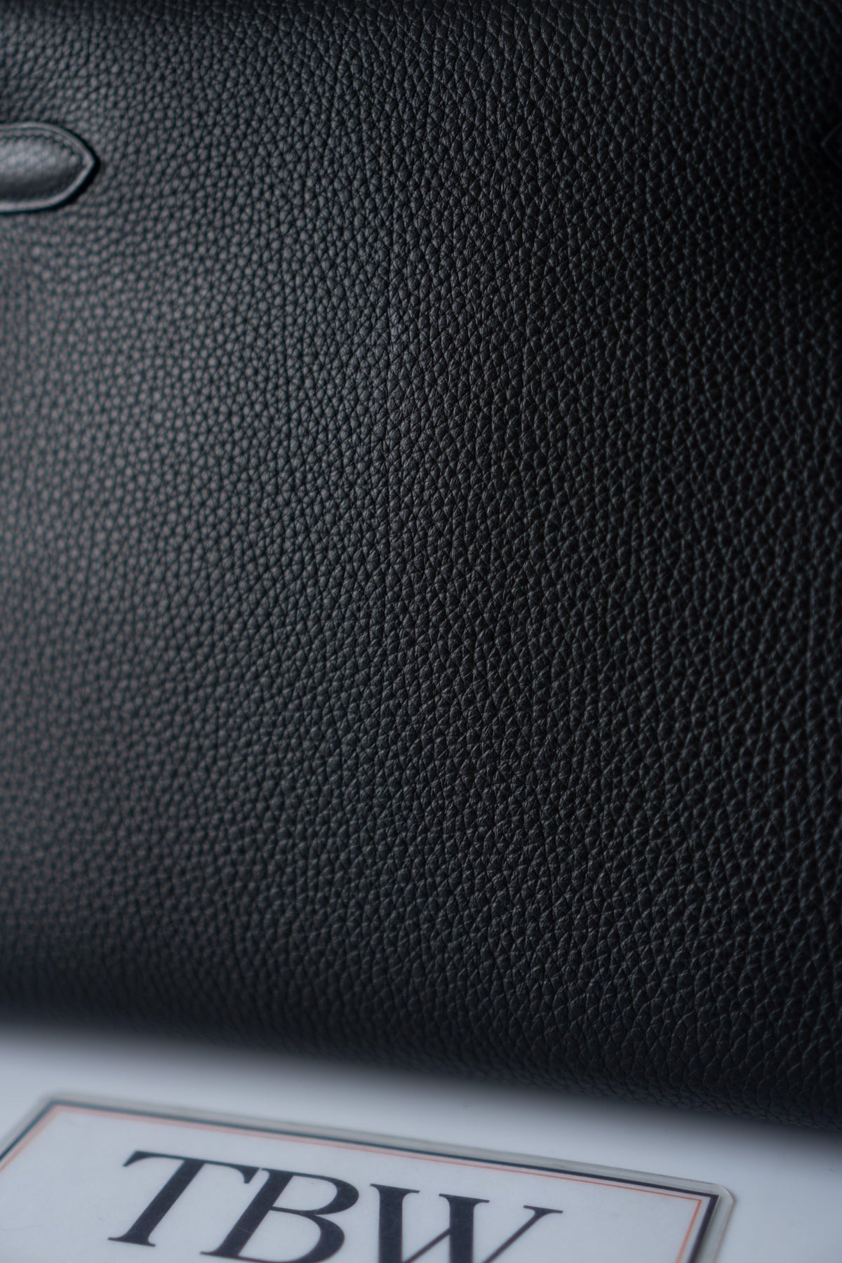 KL 28 – Black Togo with Palladium Hardware