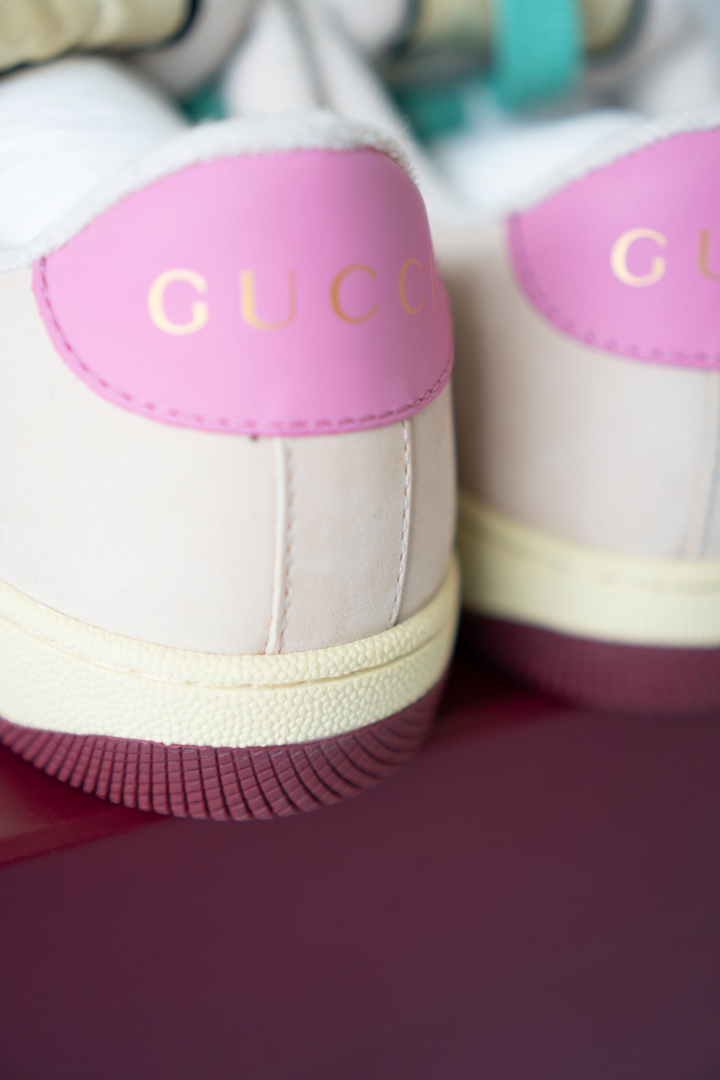 Screener GG Sneaker (Size 40) – Multicolor Canvas & Crystal Edition