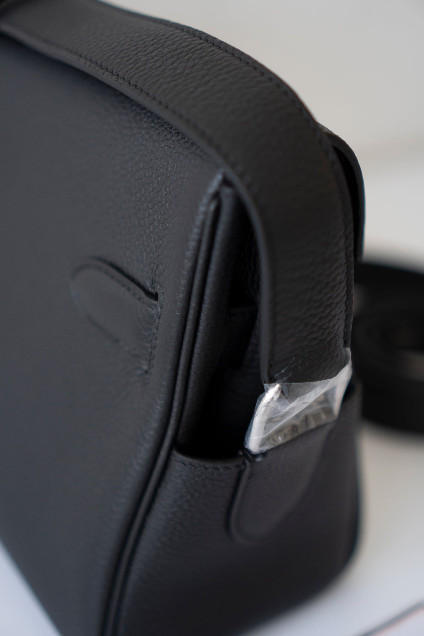 KL Messenger PM – Black Togo Leather with Palladium Hardware