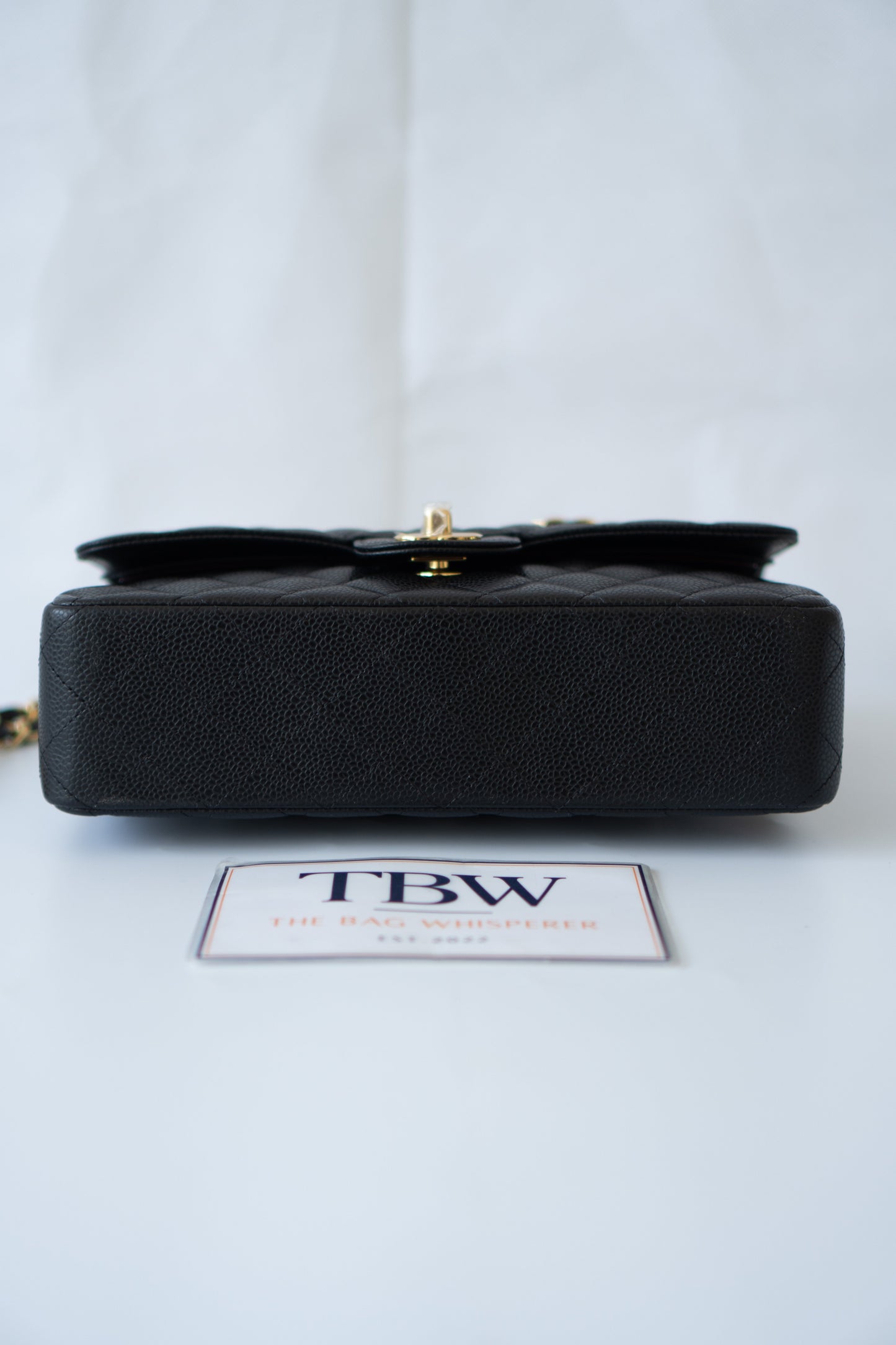 Classic Flap Bag – Medium Black Caviar with Gold Hardware