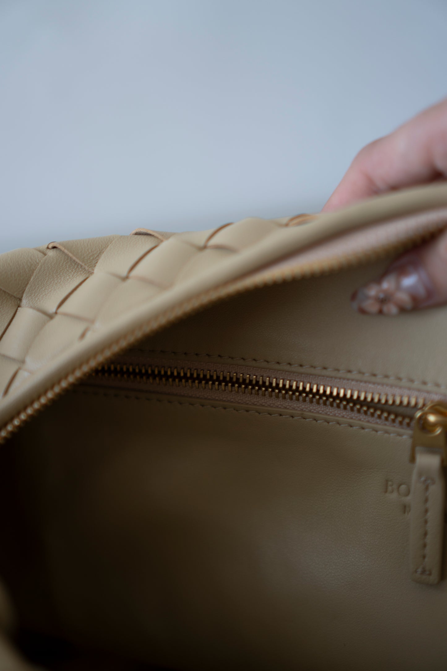 Teen Jodie – Porridge Nappa Leather