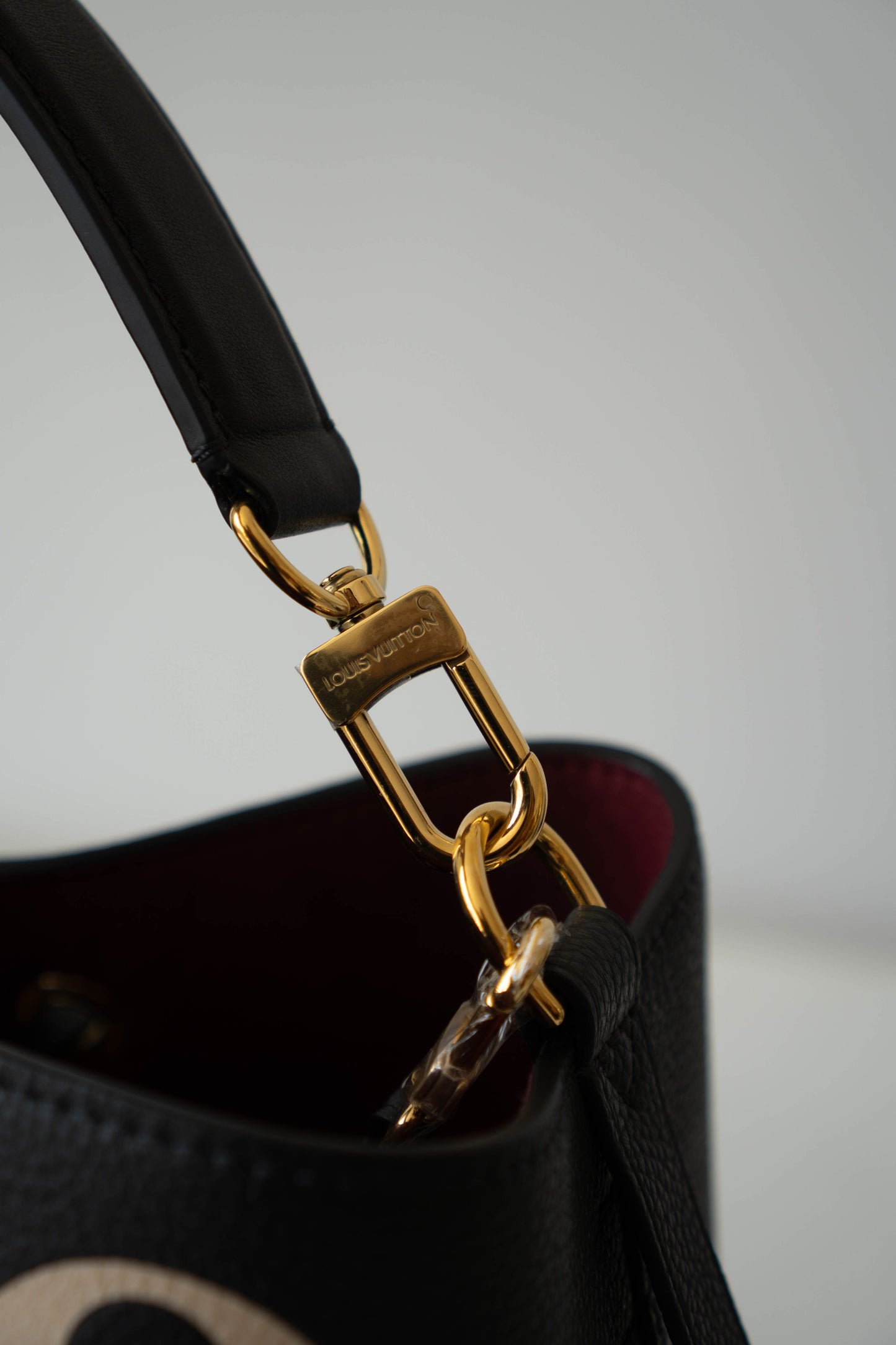 NéoNoé Bi-color in MM size Empreinte leather