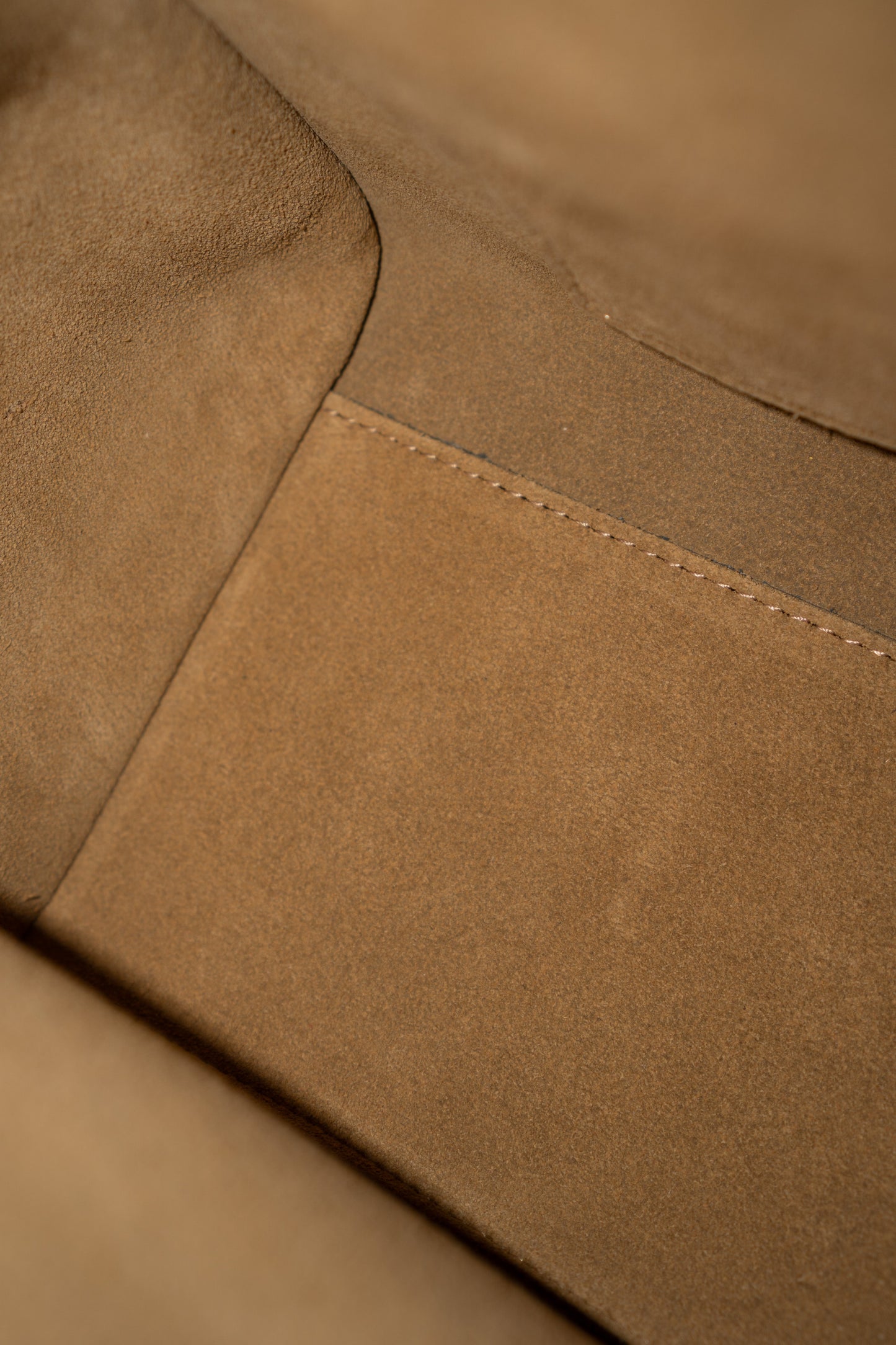 Amazona Large Suede Top Handle Bag – Dark Chocolate Brown