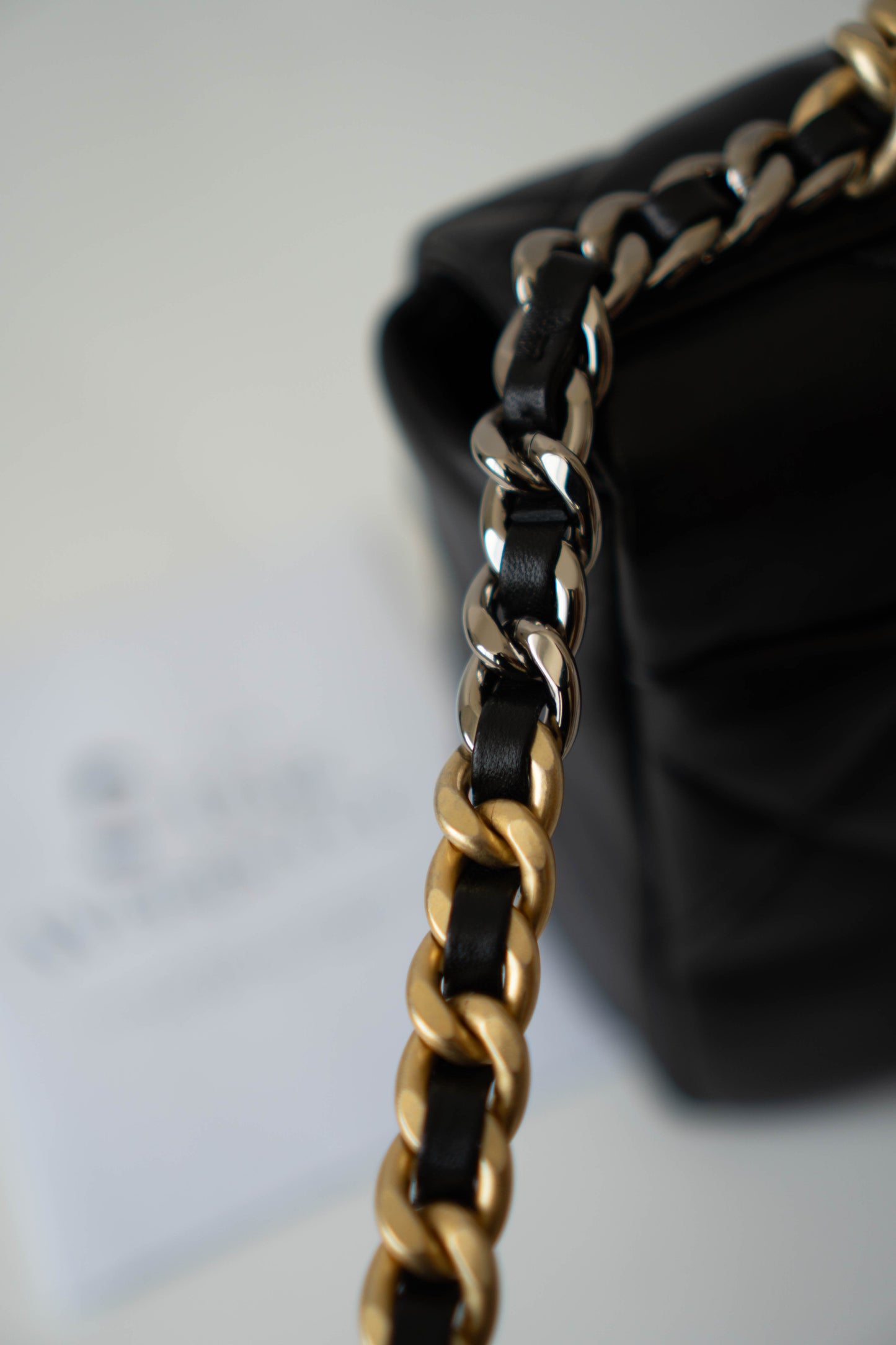 C19 Black in Supple Lambskin Leather with Mixed Hardware