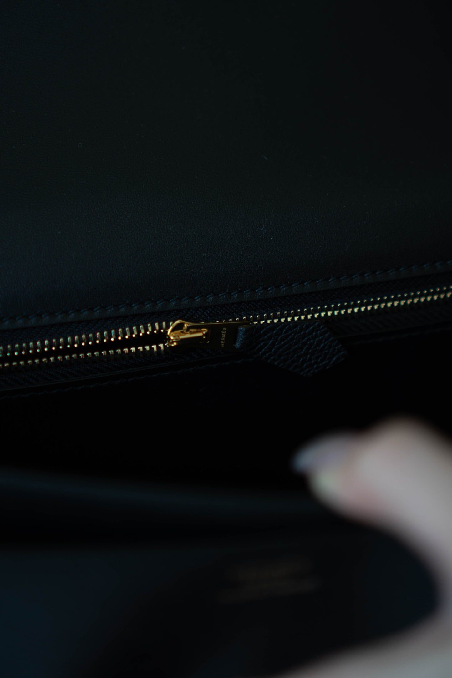 Constanc 24 Noir Epsom Calfskin with Gold Hardware