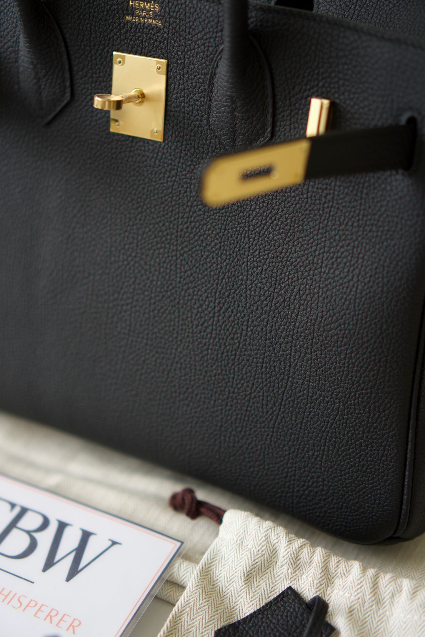 Birkin 30 – Noir Togo Leather with Gold Hardware
