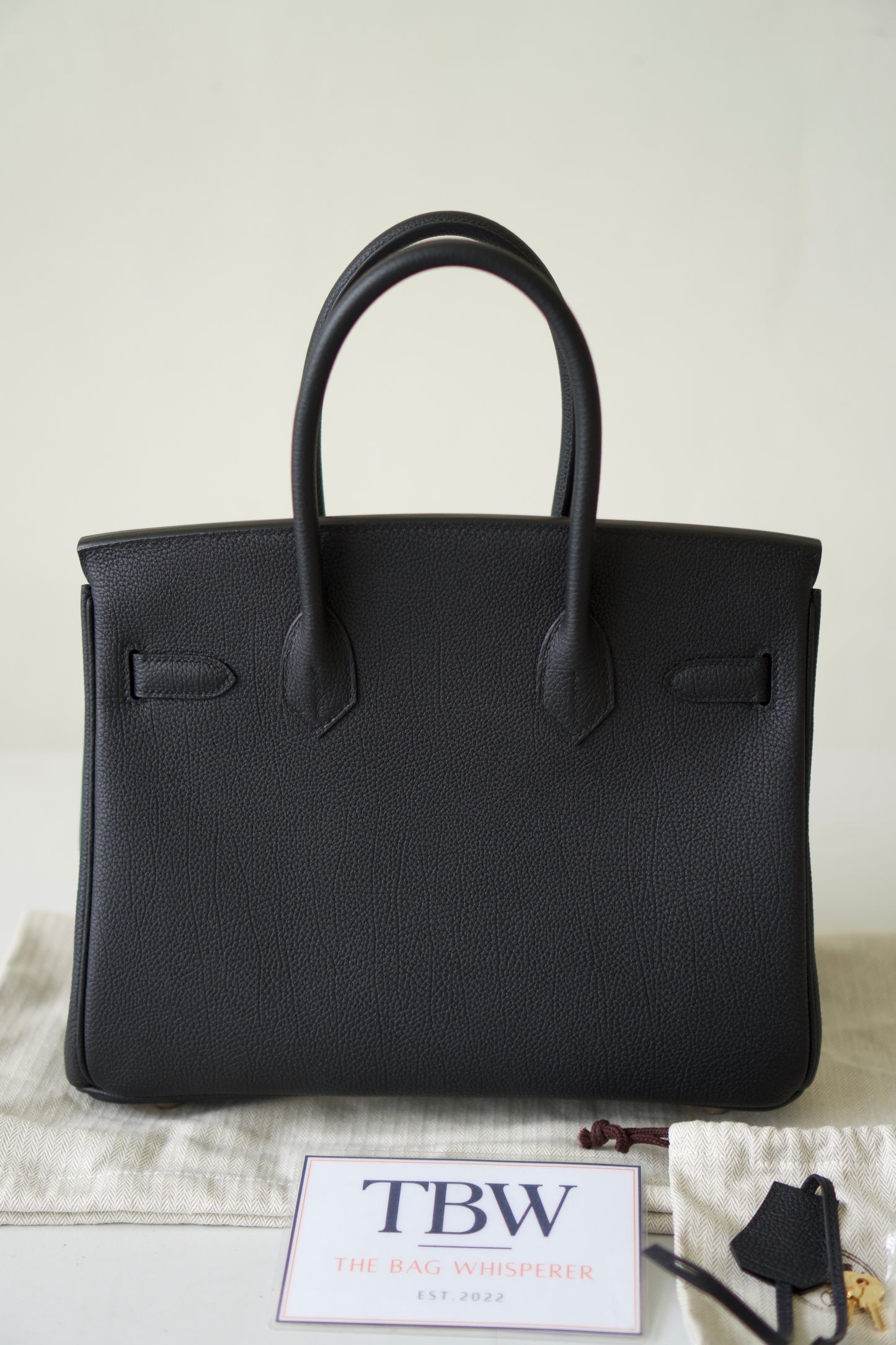 Birkin 30 – Noir Togo Leather with Gold Hardware