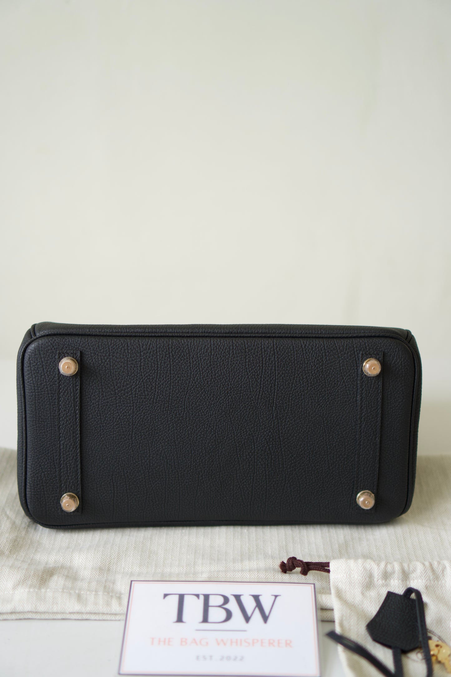 Birkin 30 – Noir Togo Leather with Gold Hardware