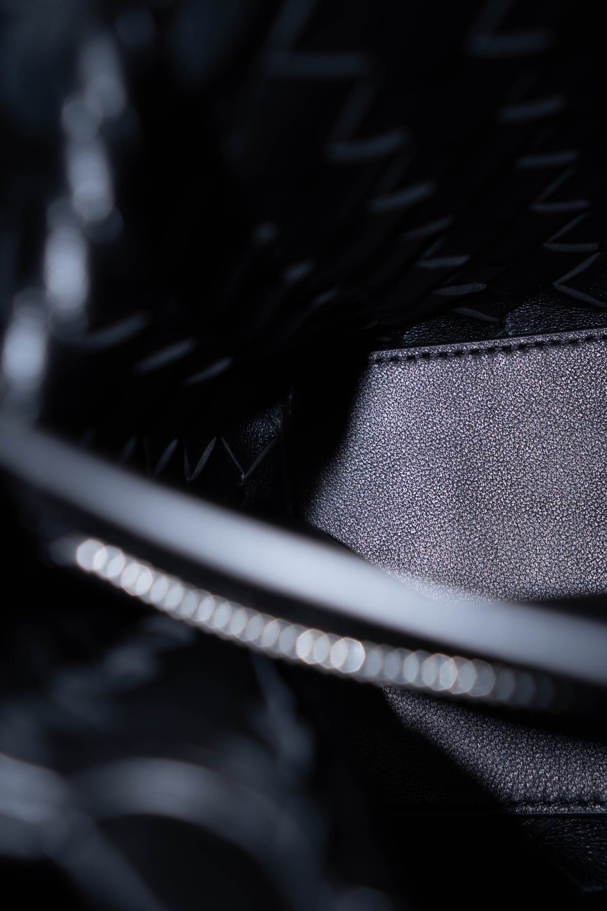 Andiamo Small Bag – Black Intrecciato Nappa Leather