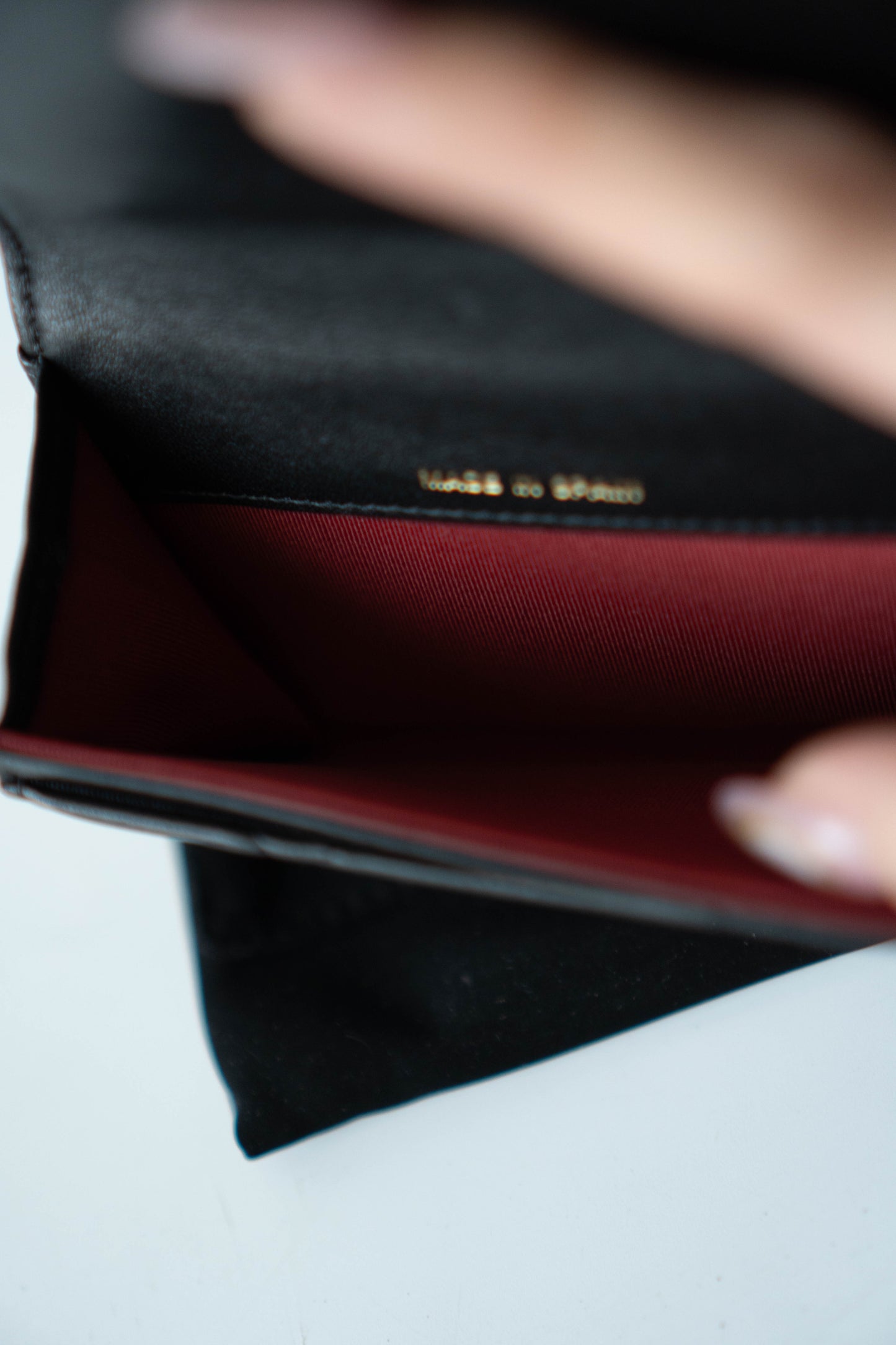 C19 Card Holder with Gold Hardware Lambskin