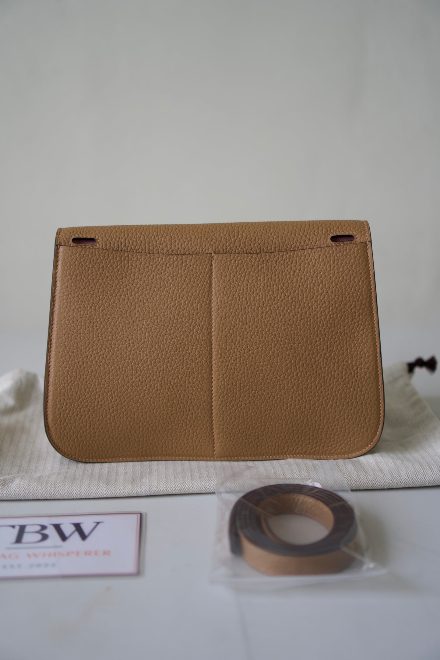 Halzan 25 – Chai & Pink Bi-Color Clemence and Swift Leather