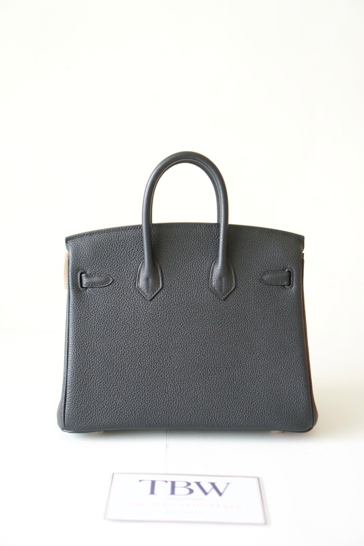 BK 25 – Noir Togo Leather with Gold Hardware