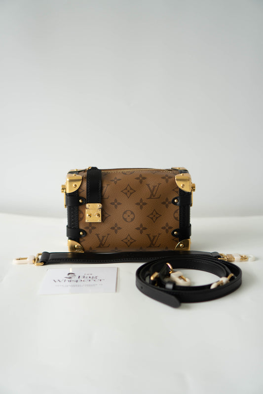 Side Trunk in PM Reverse Monogram with Gold Hardware