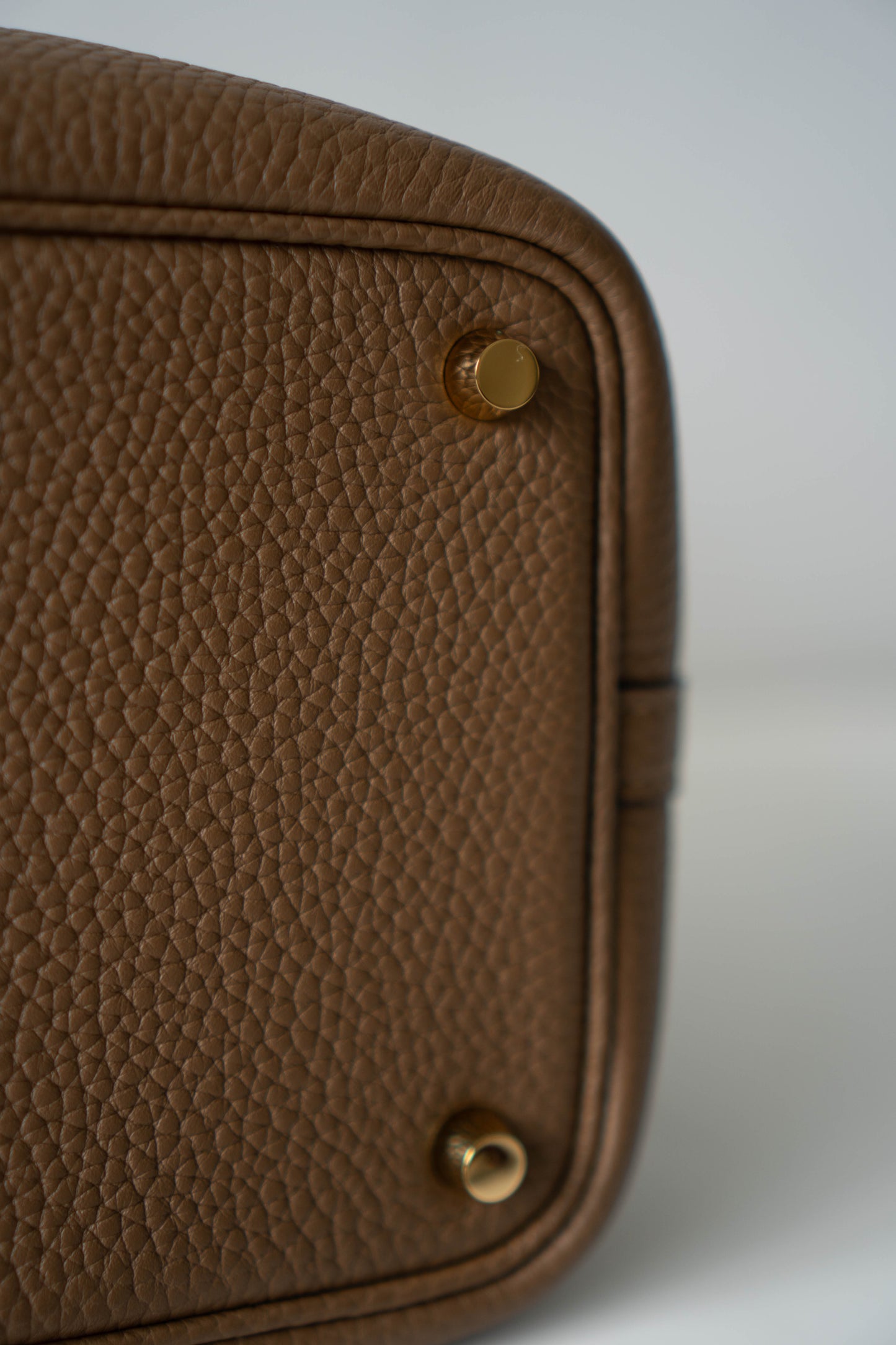 Pico 18 in Alezan with Gold Hardware