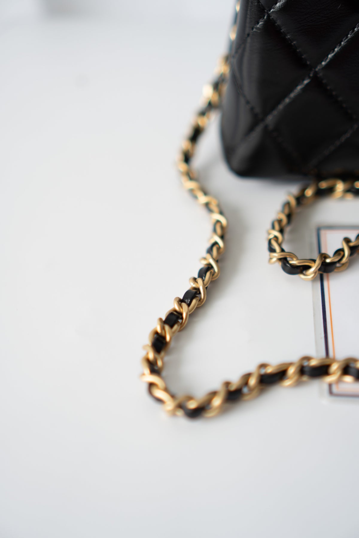 CC Kelly Quilted Top Handle Bag – Black Lambskin with Gold Hardware