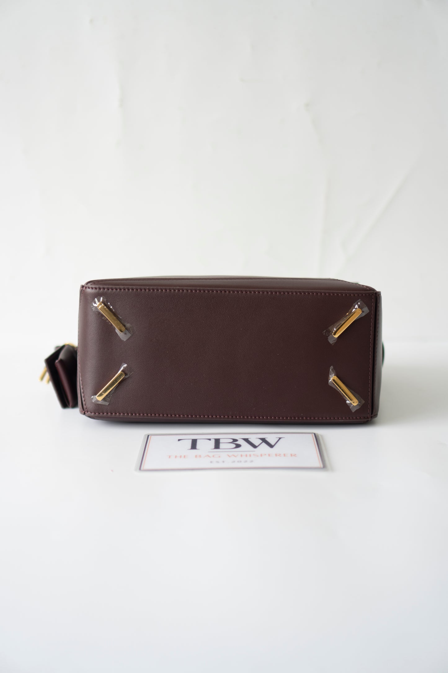 Puzzle Bag in Dark Burgundy Smooth Nappa leather