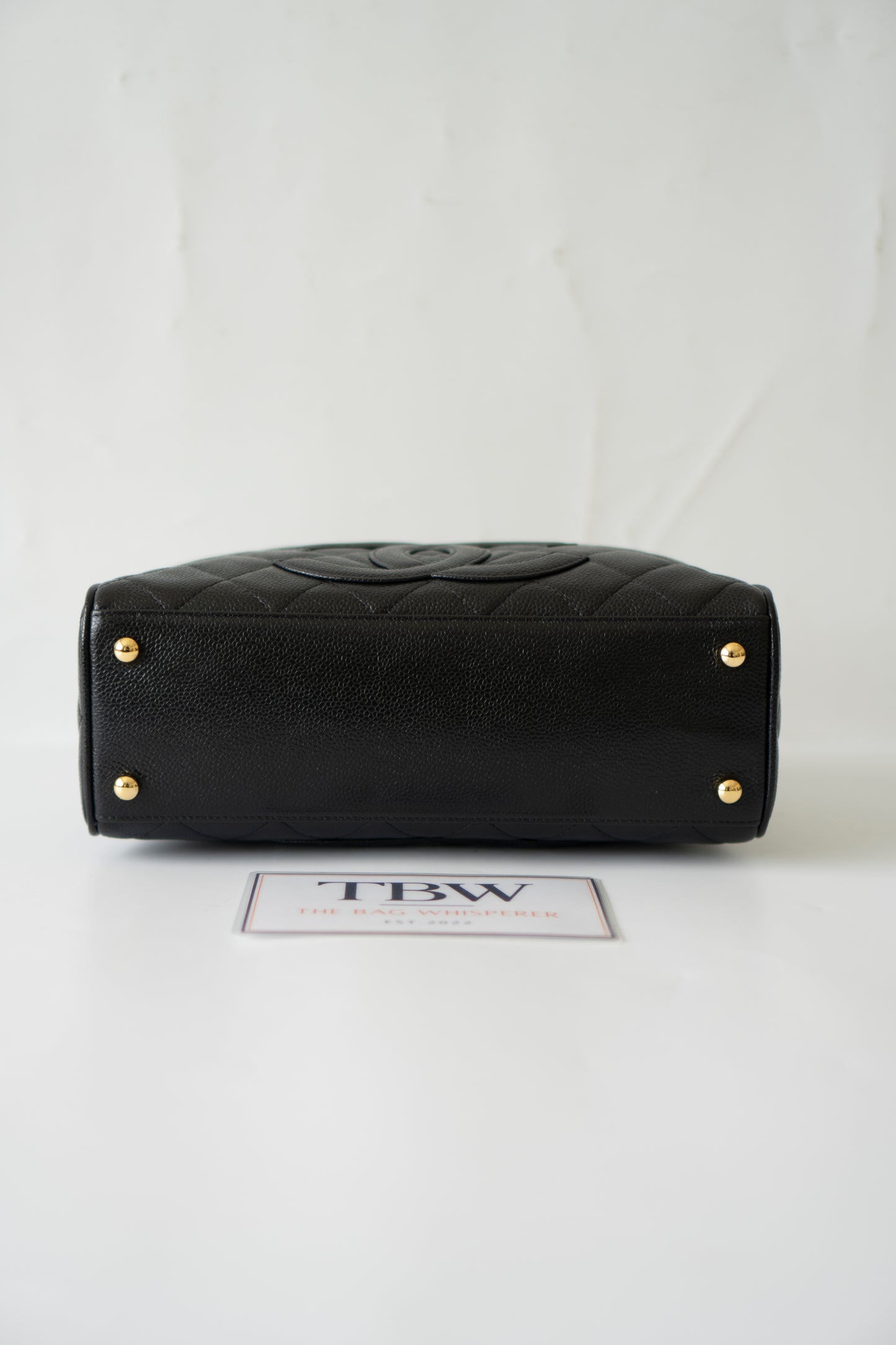 Timeless CC Bowler Bag in Black Caviar Leather