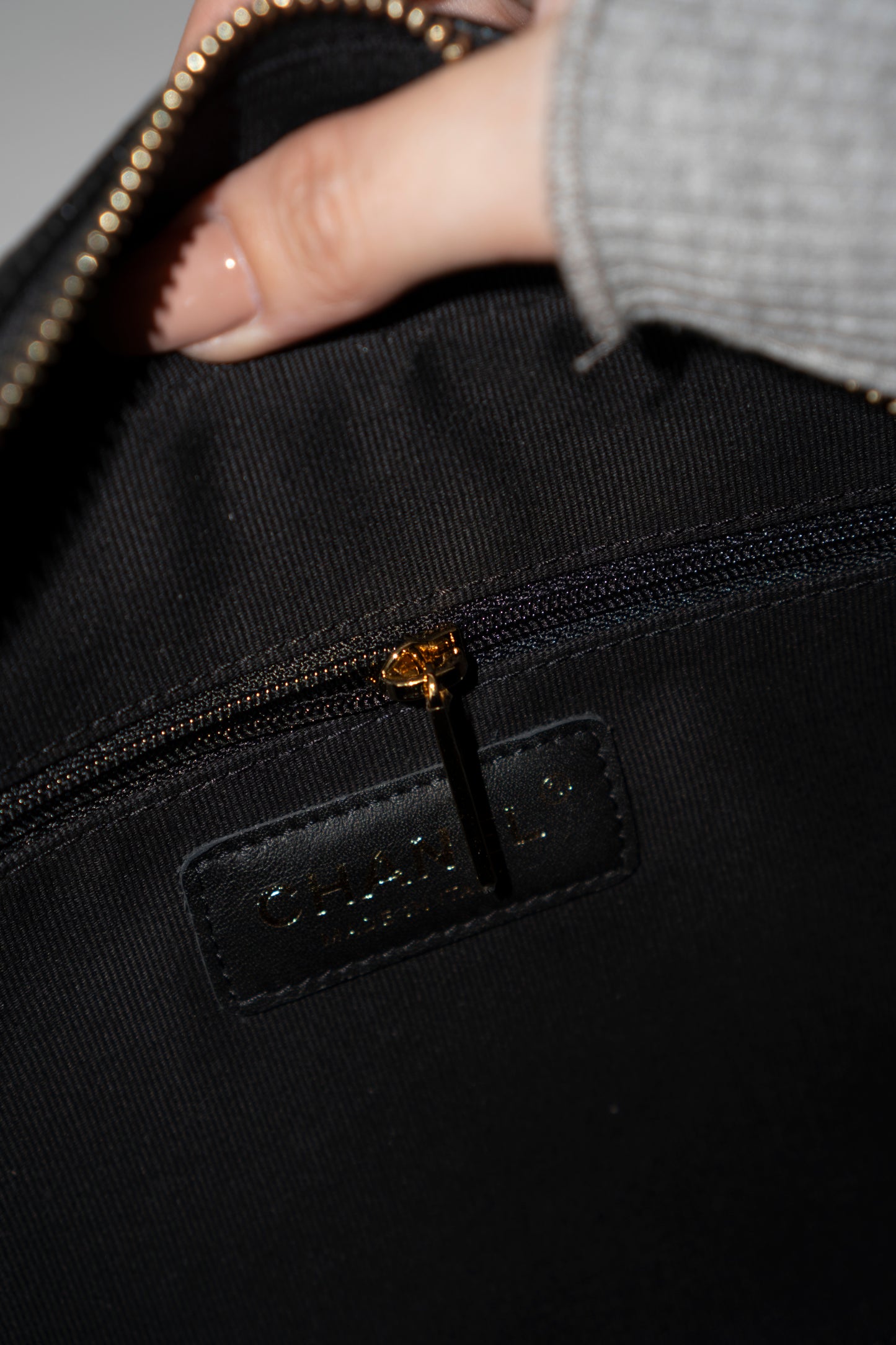 Timeless CC Bowler Bag in Black Caviar Leather