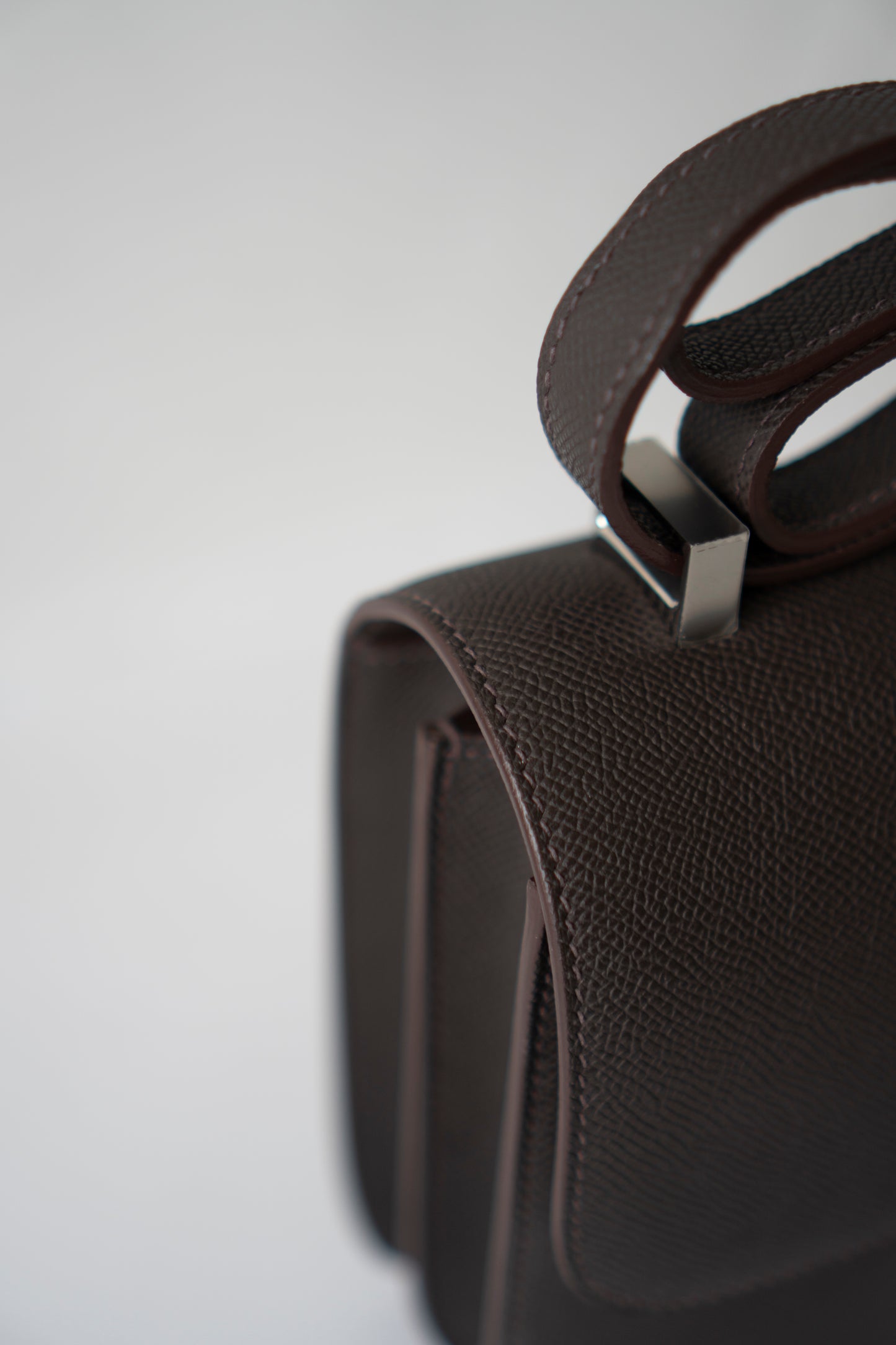Constanc 23 in Ebene Epsom Leather with Palladium Hardware