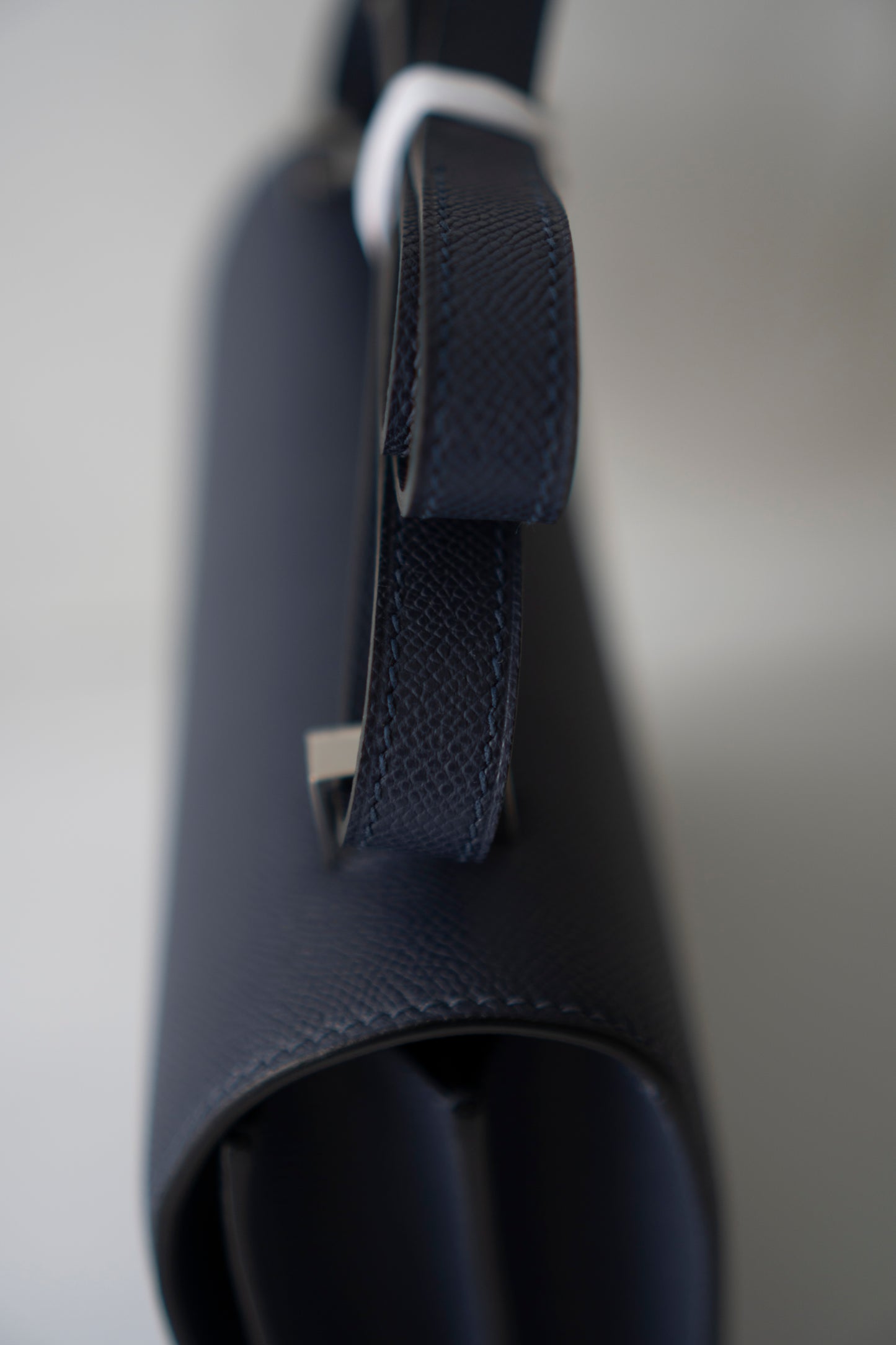 Constanc 23 in Navy Blue Epsom Leather with Palladium Hardware