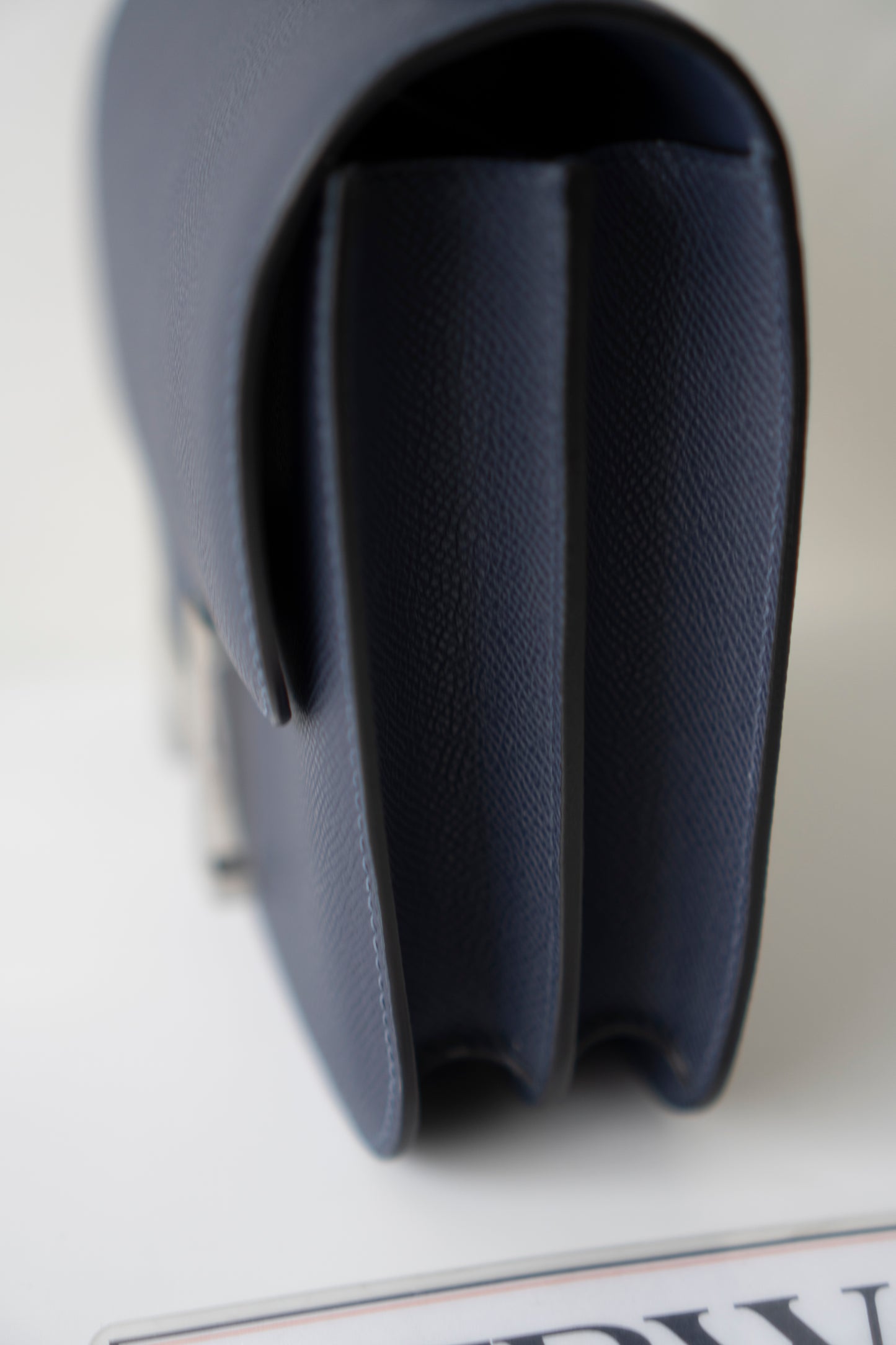 Constanc 23 in Navy Blue Epsom Leather with Palladium Hardware