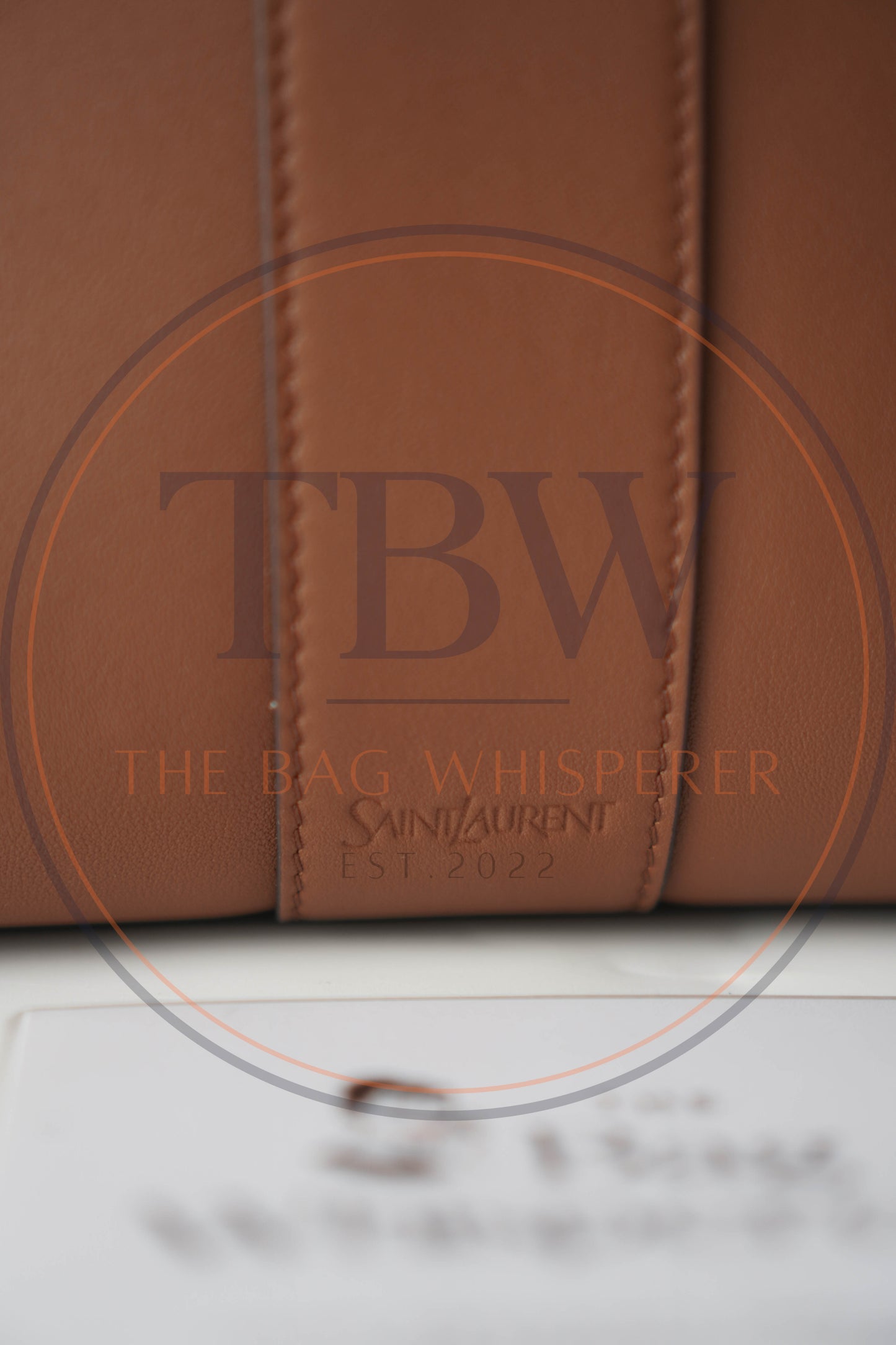 Y Tote in large Find Grained Calfskin with Gold hardware