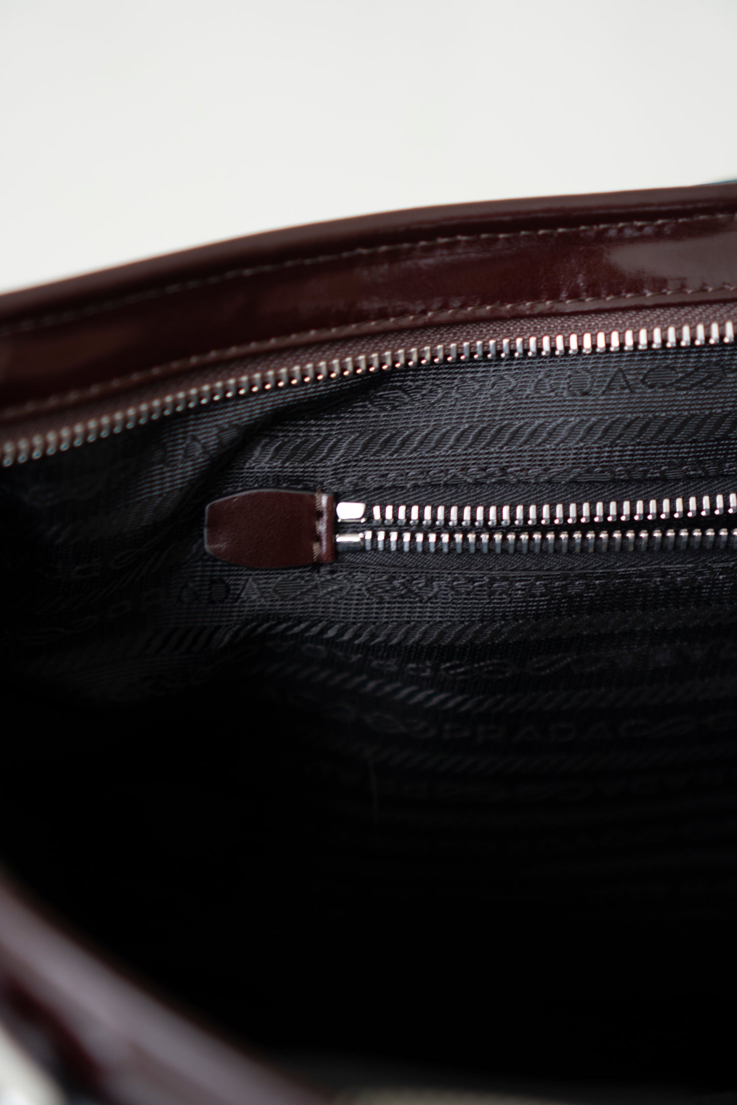 Bonnie Leather Tote in Dark Brown Glossy Calfskin