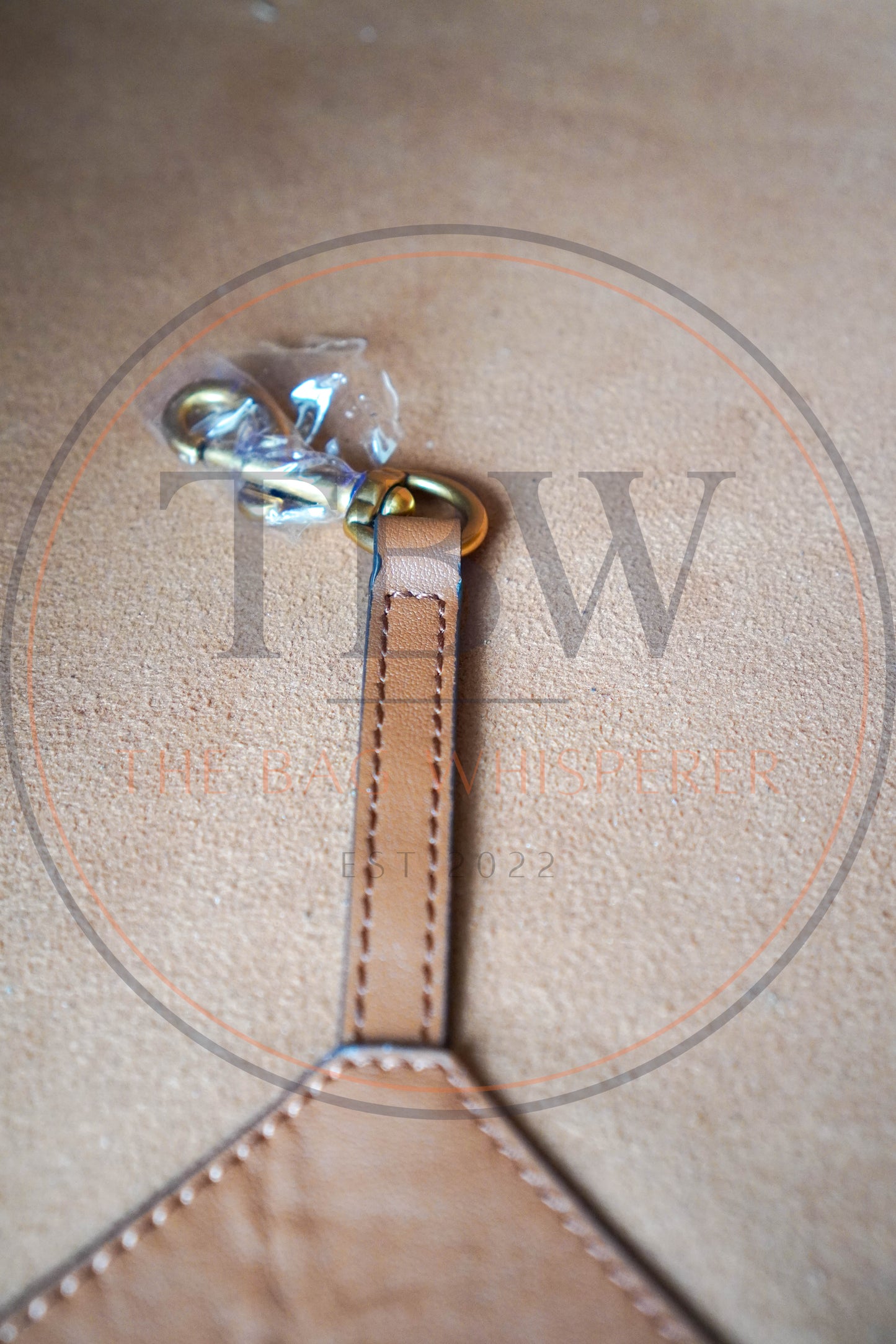 Y Tote in large Find Grained Calfskin with Gold hardware