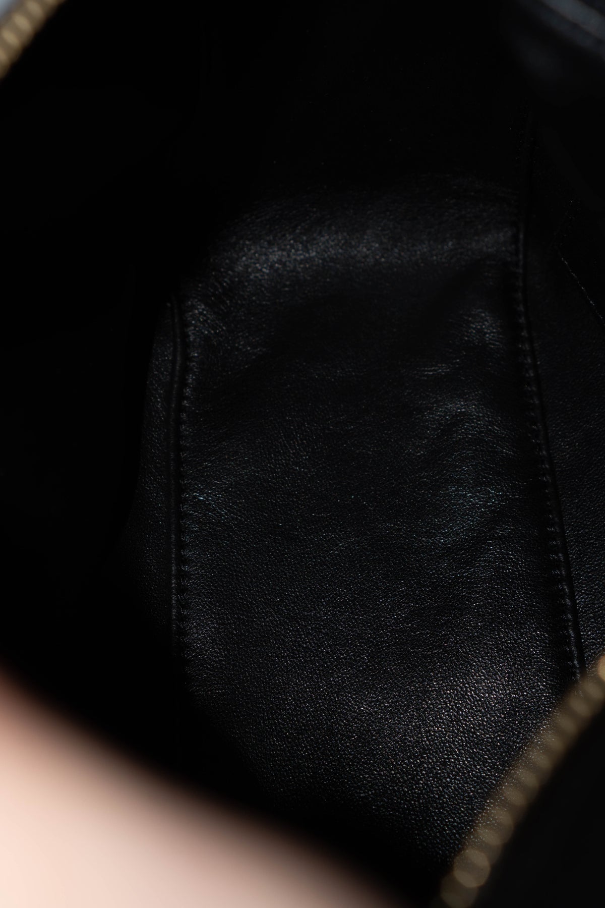 Puzzle Small Bag – Black Satin Calfskin Leather with Gold Hardware