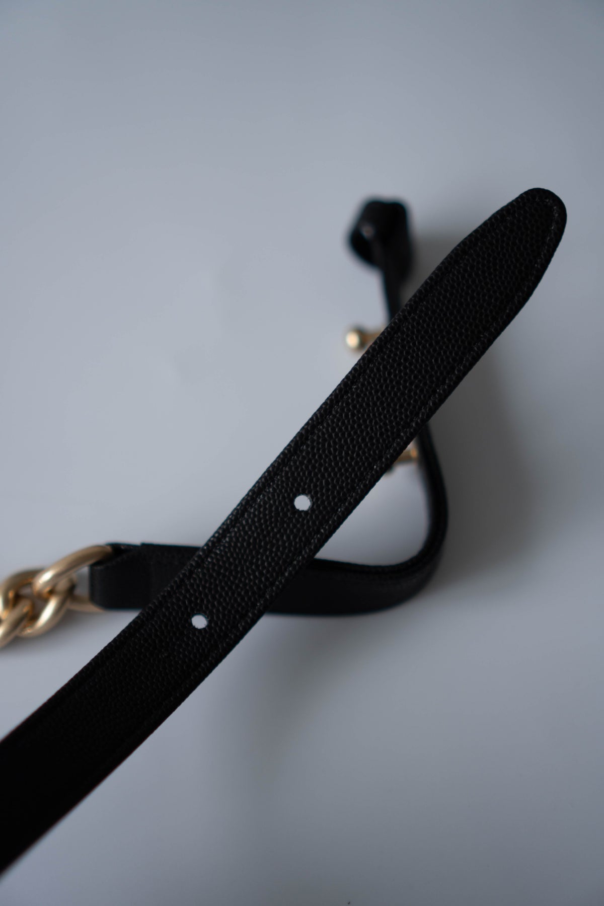 Boy Flap Bag Medium – Black Caviar Leather with Gold Hardware