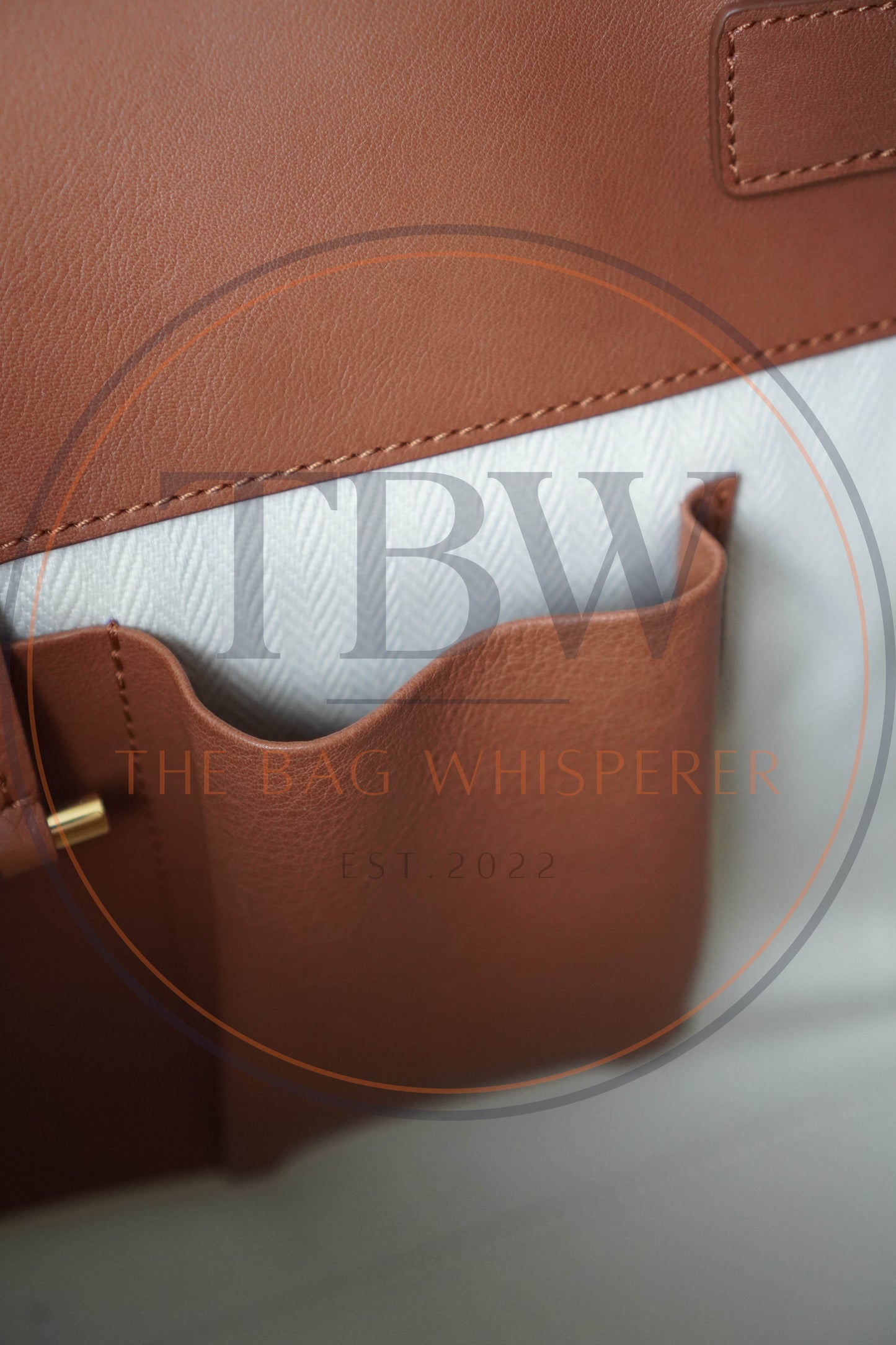Soft Margaux 15 in Tan Calfskin