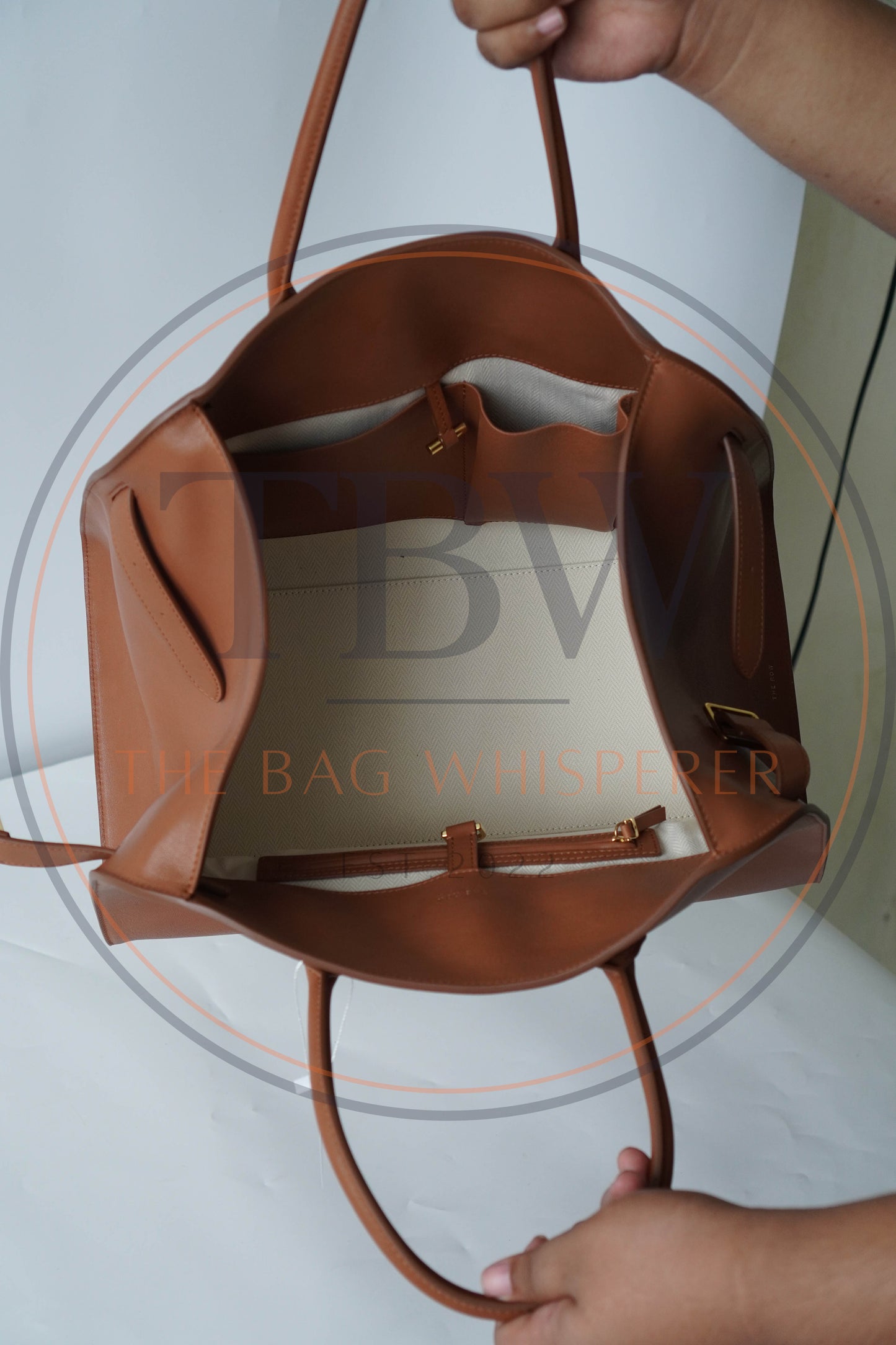 Soft Margaux 15 in Tan Calfskin