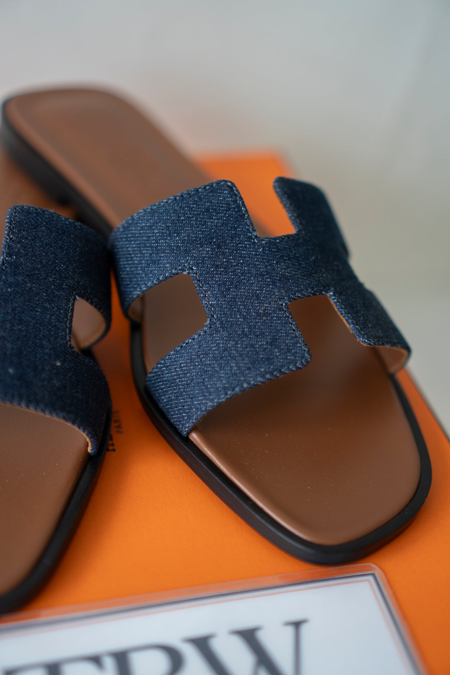 Oran Sandals in Denim