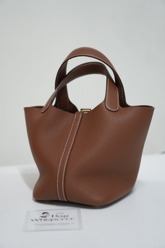 Pico 18 in Gold on Gold Clemence