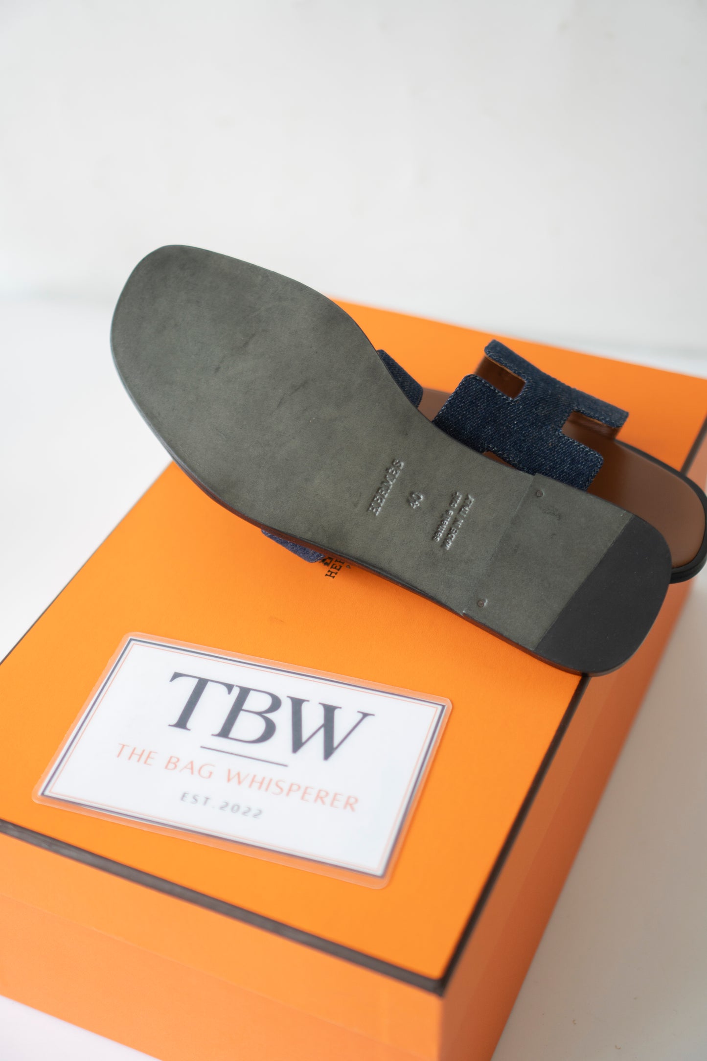 Oran Sandals in Denim
