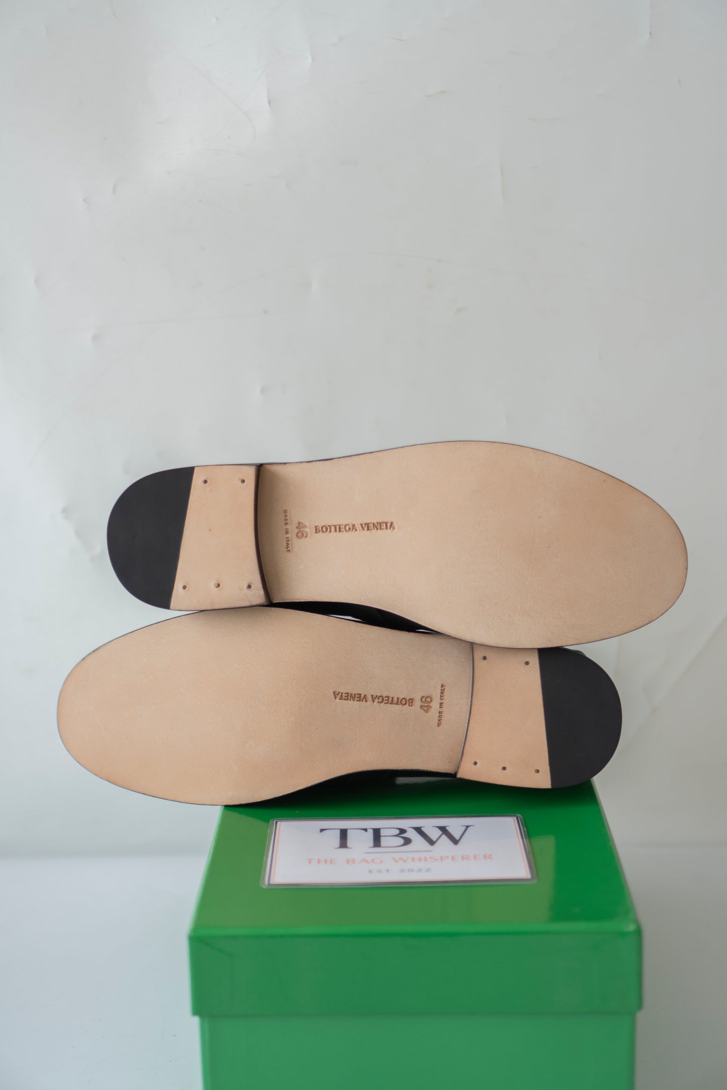 Astaire Loafers in Black Calfskin with Metallic Knot Detail